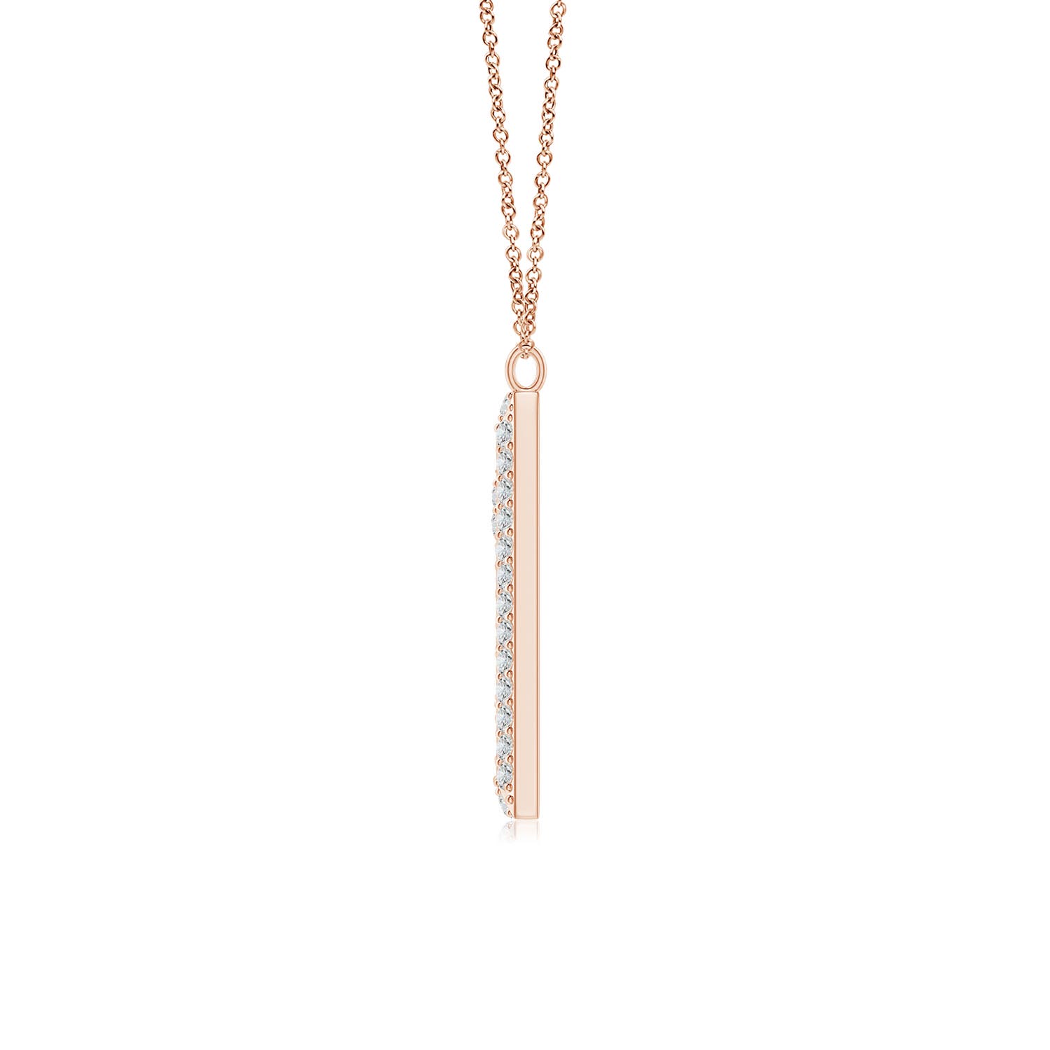 H, SI2 / 0.25 CT / 14 KT Rose Gold