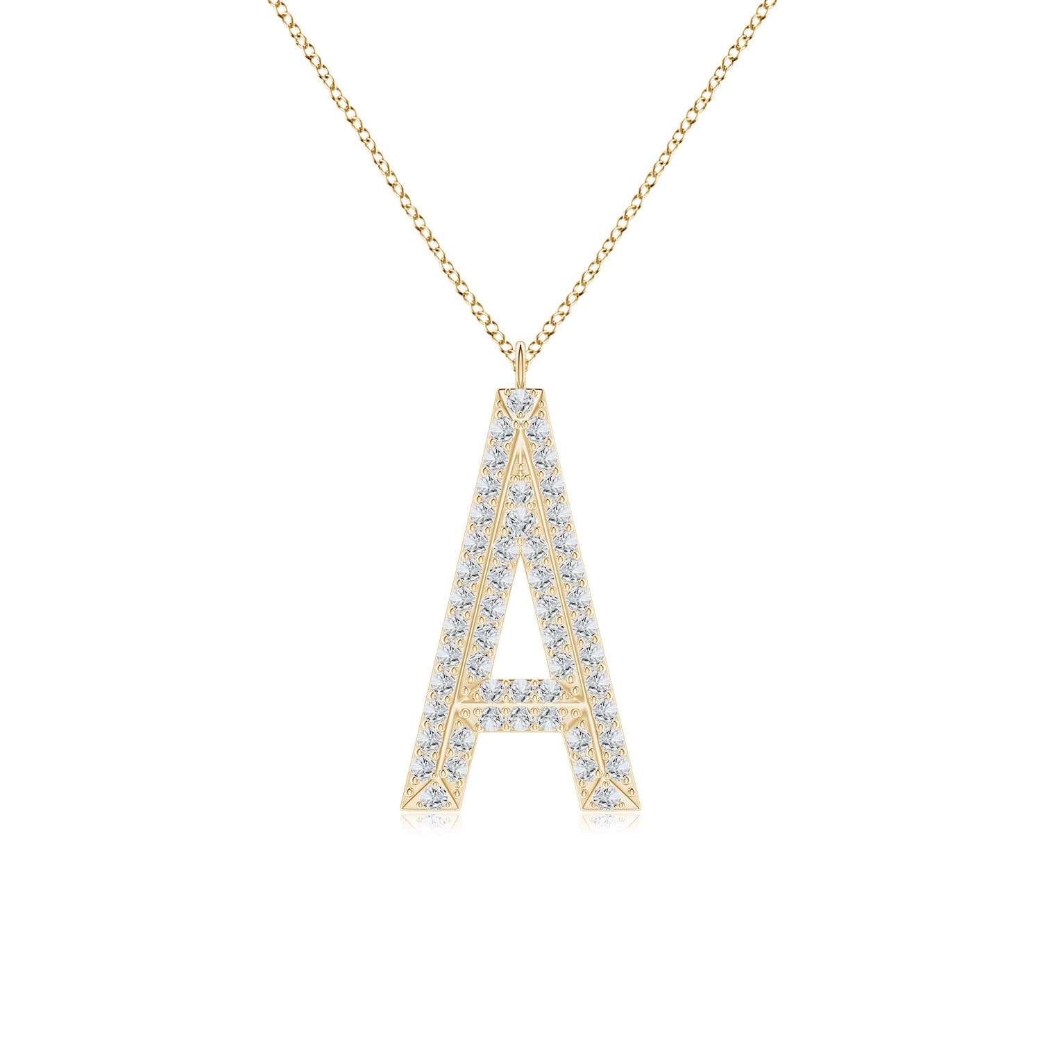 H, SI2 / 0.25 CT / 14 KT Yellow Gold