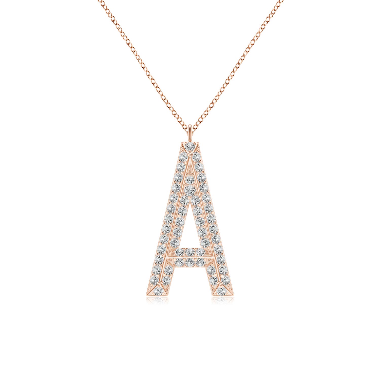 I-J, I1-I2 / 0.25 CT / 14 KT Rose Gold