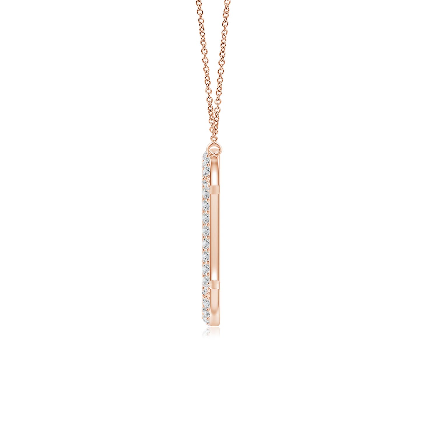 H, SI2 / 0.26 CT / 14 KT Rose Gold