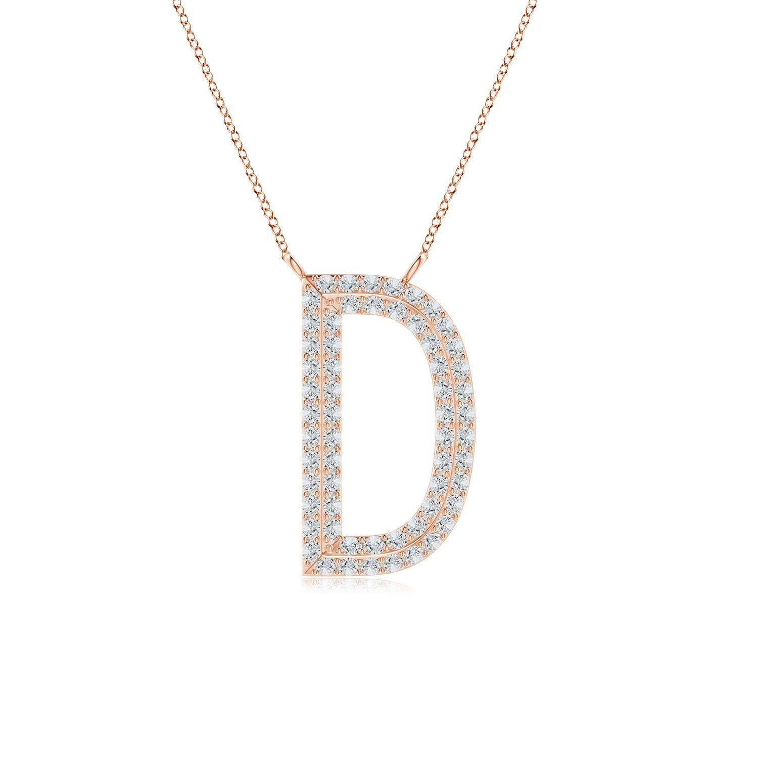 H, SI2 / 0.36 CT / 14 KT Rose Gold