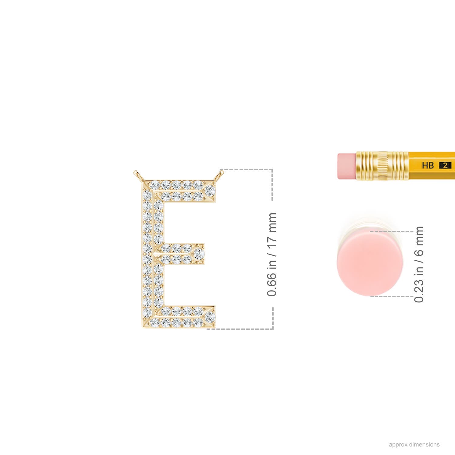 F-G, VS / 0.23 CT / 14 KT Yellow Gold