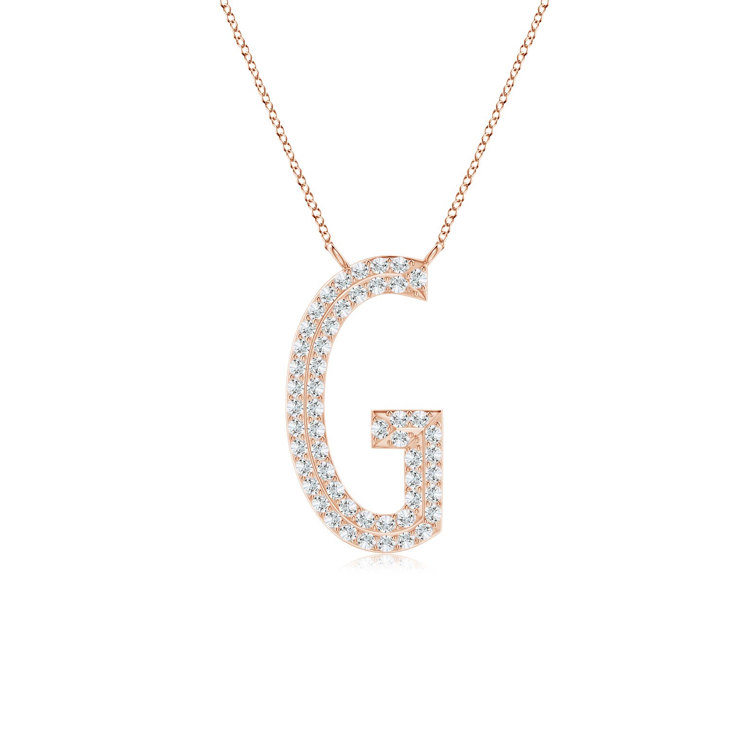 G, VS2 / 0.26 CT / 14 KT Rose Gold