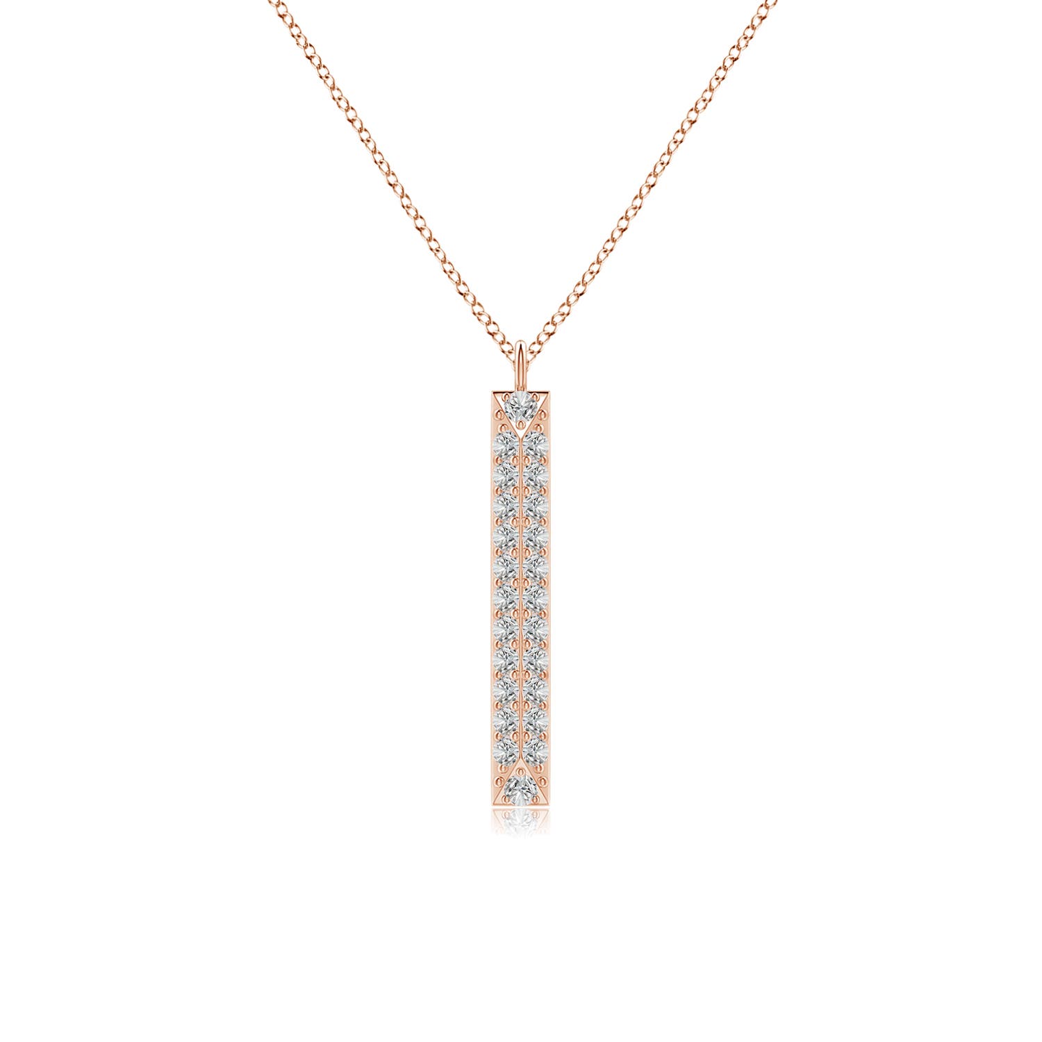 I-J, I1-I2 / 0.1 CT / 14 KT Rose Gold