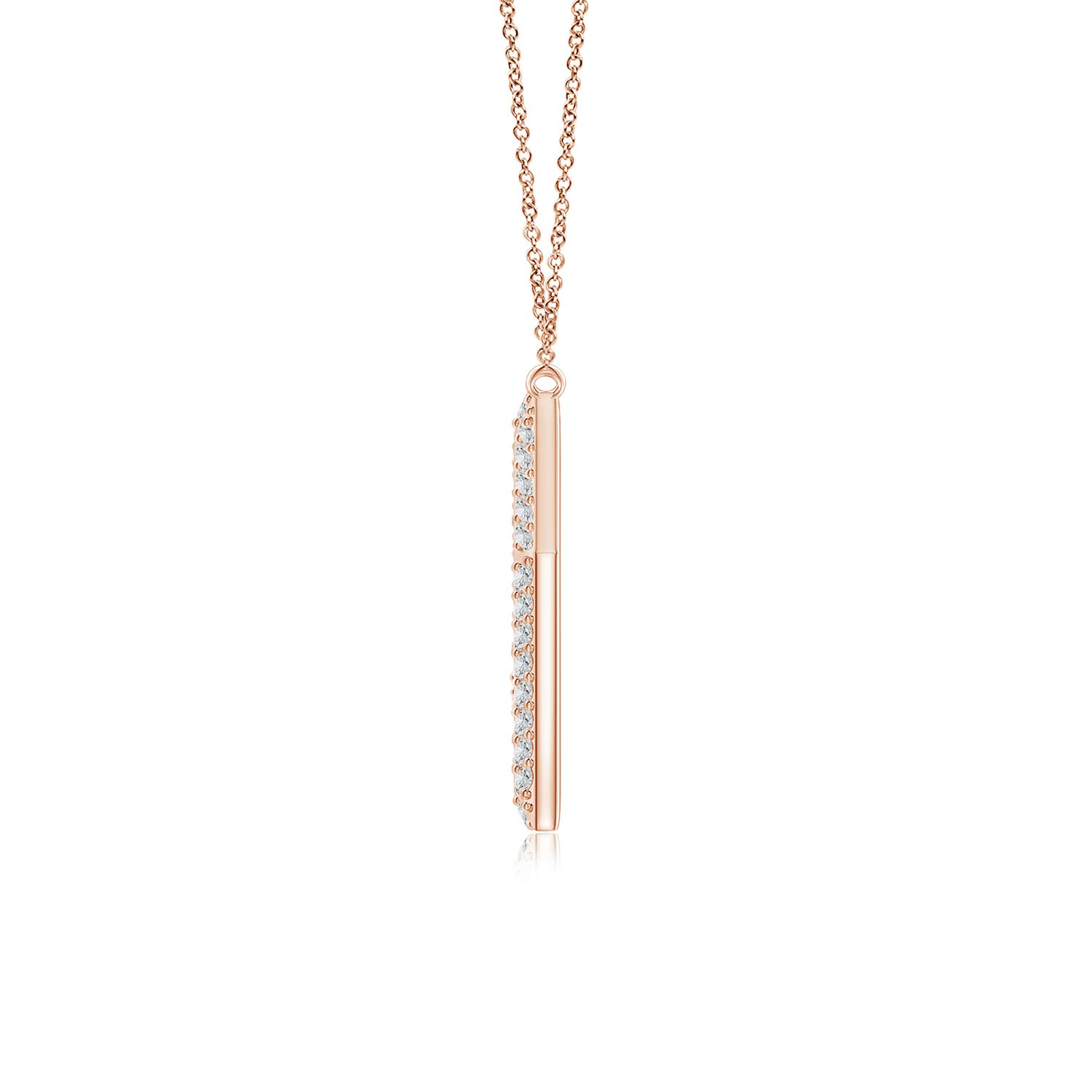 H, SI2 / 0.35 CT / 14 KT Rose Gold