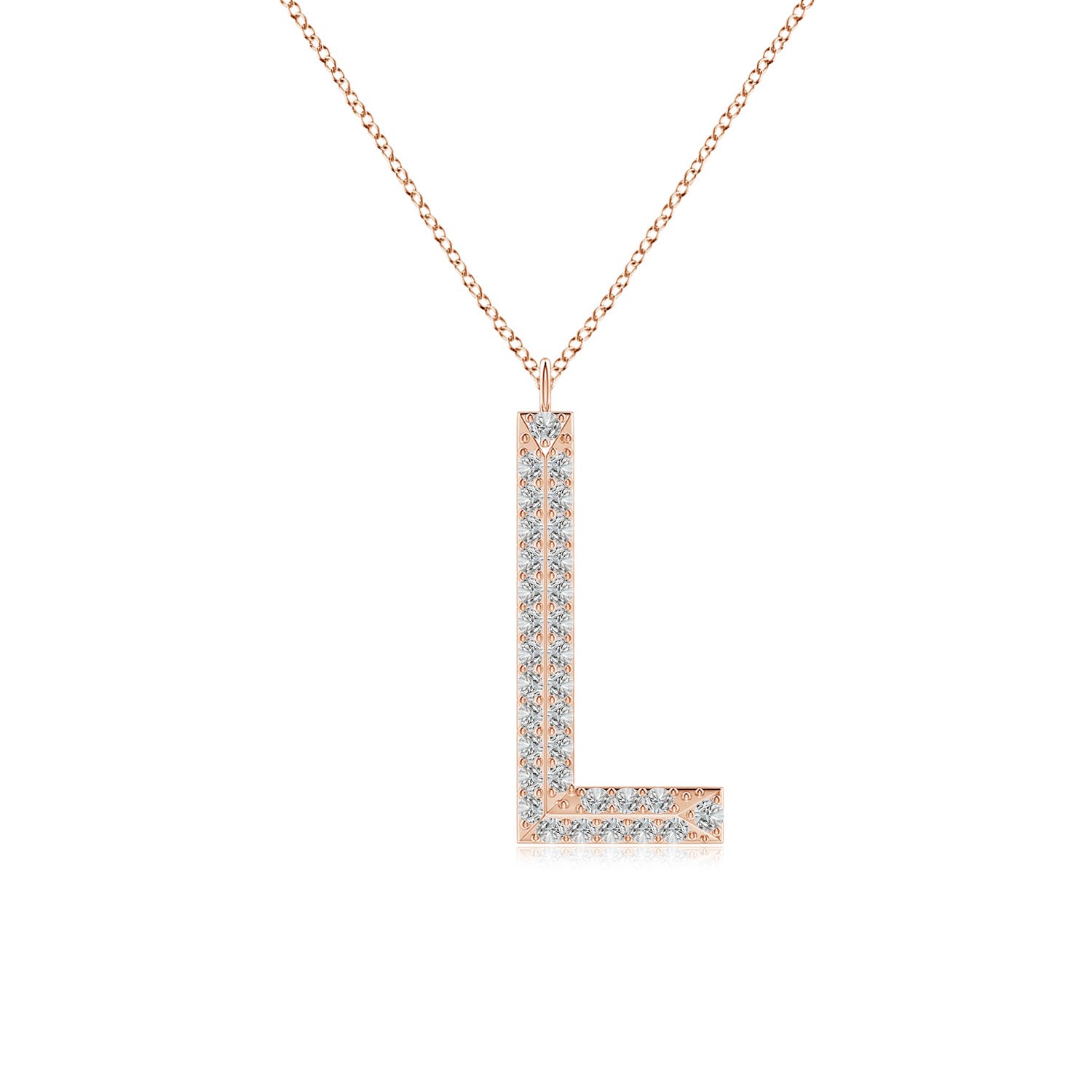 I-J, I1-I2 / 0.17 CT / 14 KT Rose Gold