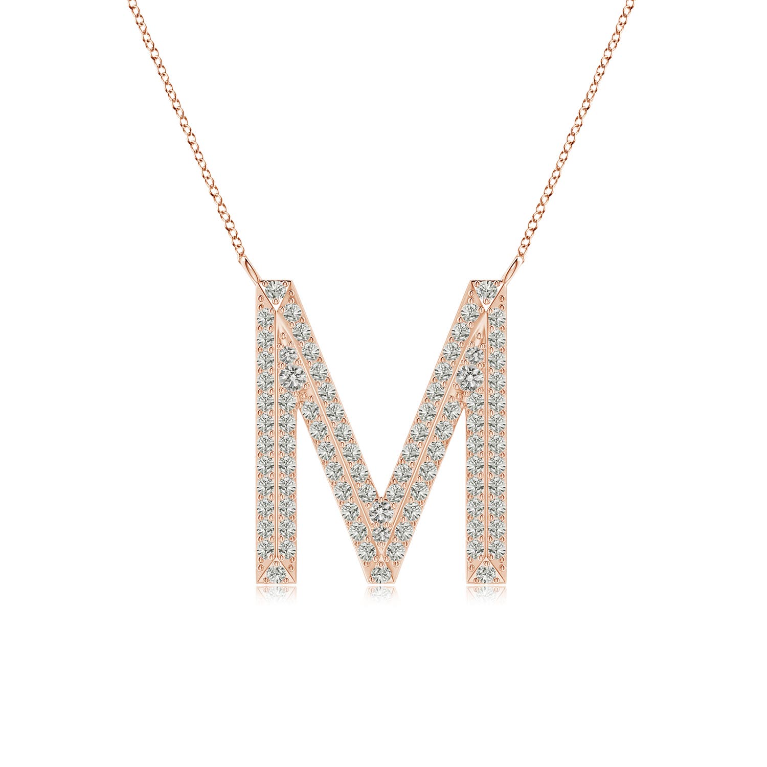 K, I3 / 0.43 CT / 14 KT Rose Gold