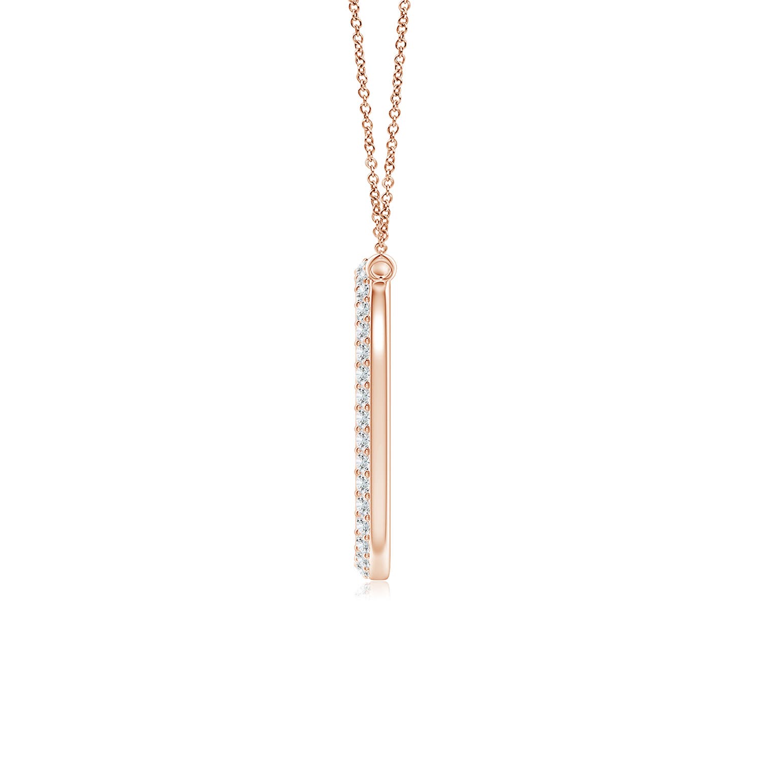 F-G, VS / 0.31 CT / 14 KT Rose Gold