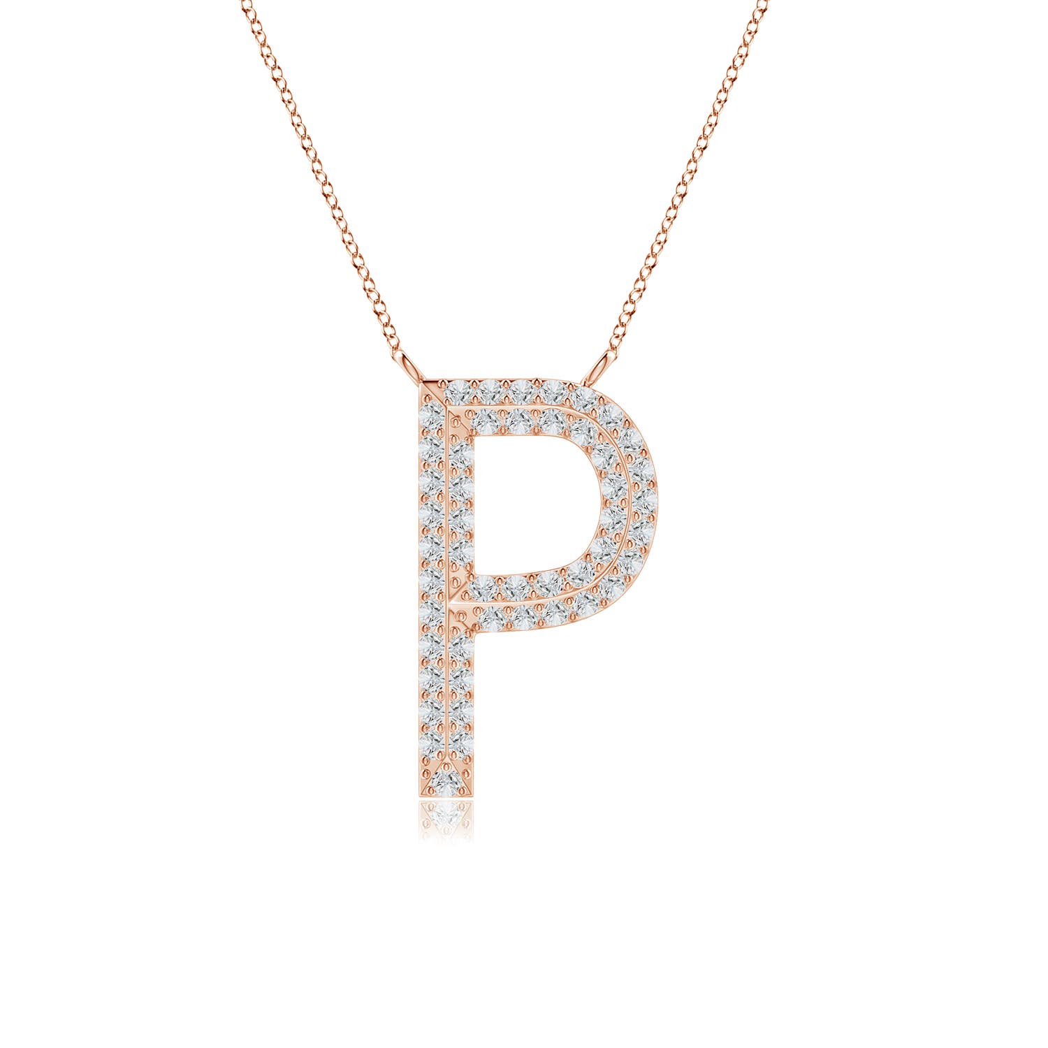 H, SI2 / 0.24 CT / 14 KT Rose Gold