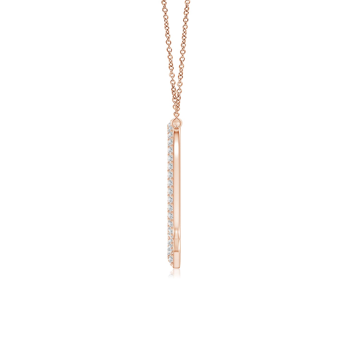 H, SI2 / 0.34 CT / 14 KT Rose Gold