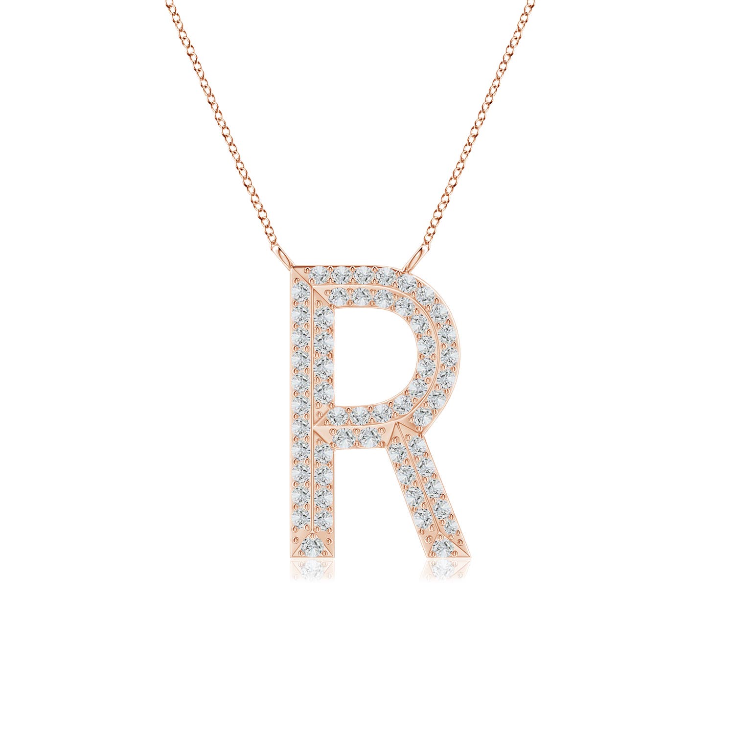 H, SI2 / 0.28 CT / 14 KT Rose Gold