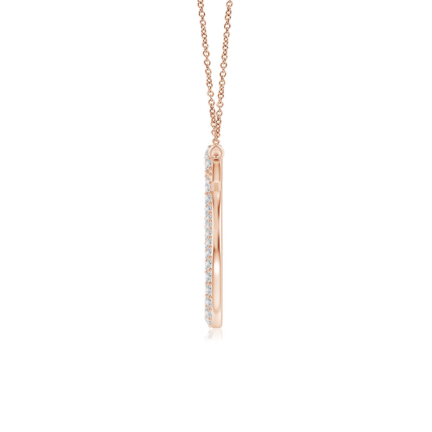 H, SI2 / 0.24 CT / 14 KT Rose Gold