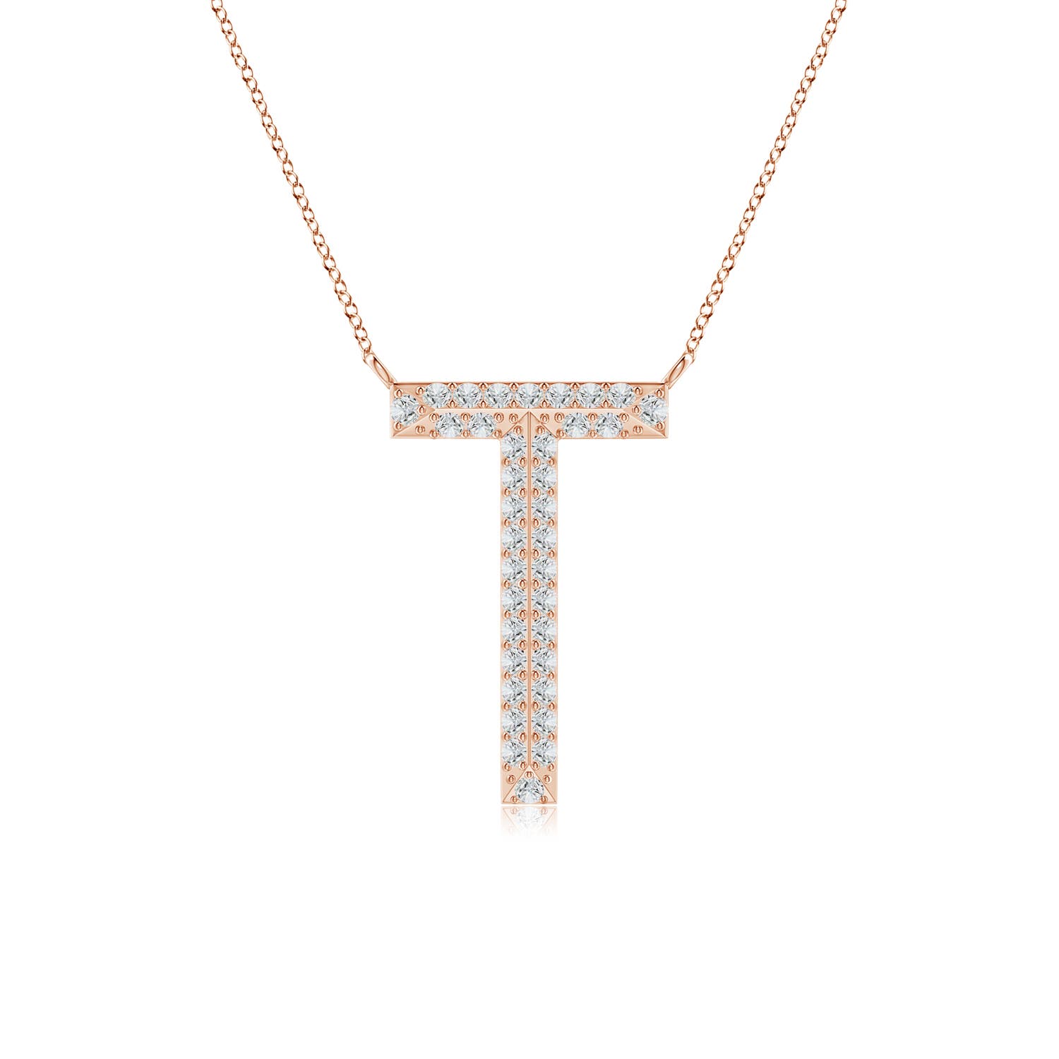 H, SI2 / 0.22 CT / 14 KT Rose Gold