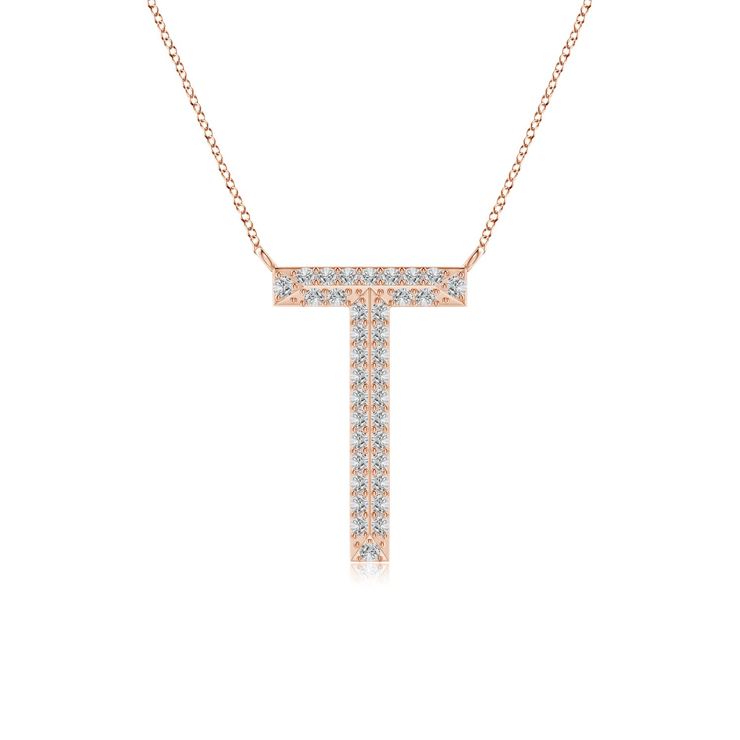 I-J, I1-I2 / 0.22 CT / 14 KT Rose Gold