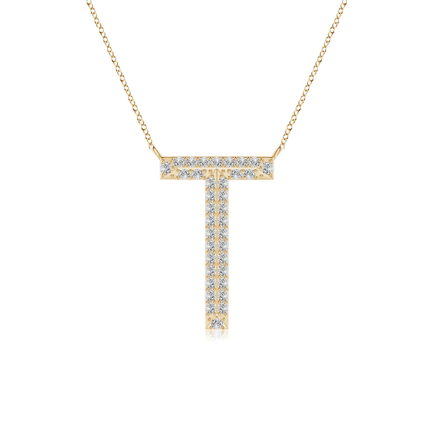 I-J, I1-I2 / 0.22 CT / 14 KT Yellow Gold