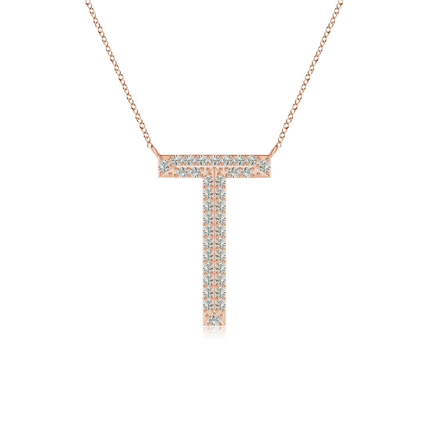 K, I3 / 0.22 CT / 14 KT Rose Gold