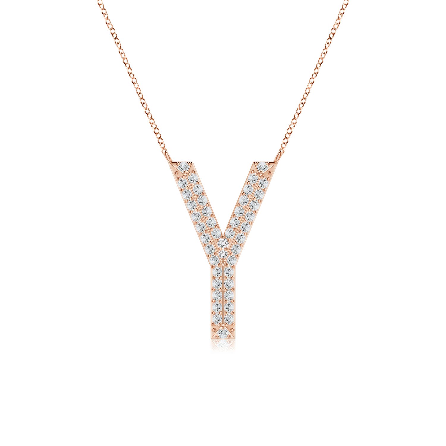 H, SI2 / 0.26 CT / 14 KT Rose Gold