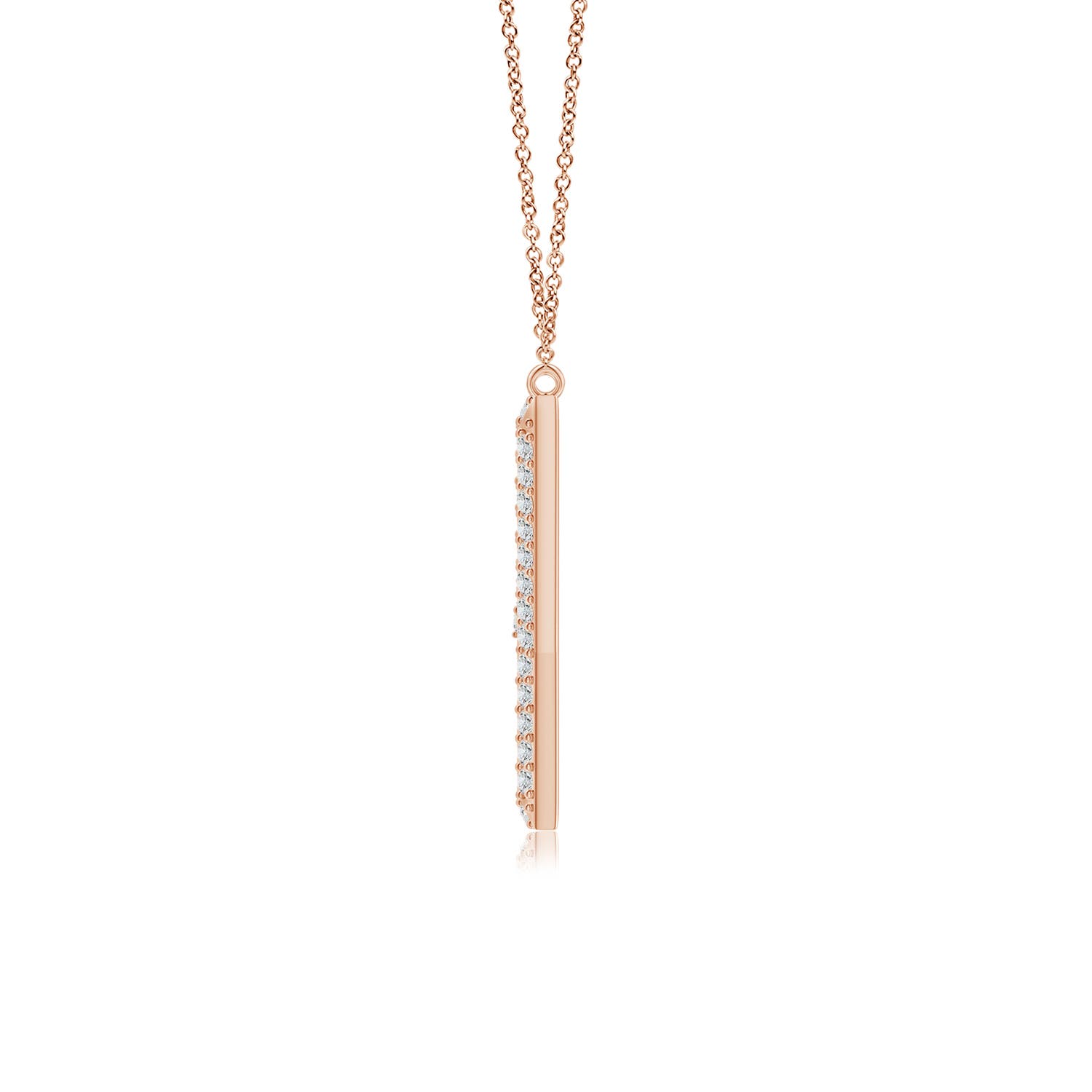 H, SI2 / 0.26 CT / 14 KT Rose Gold