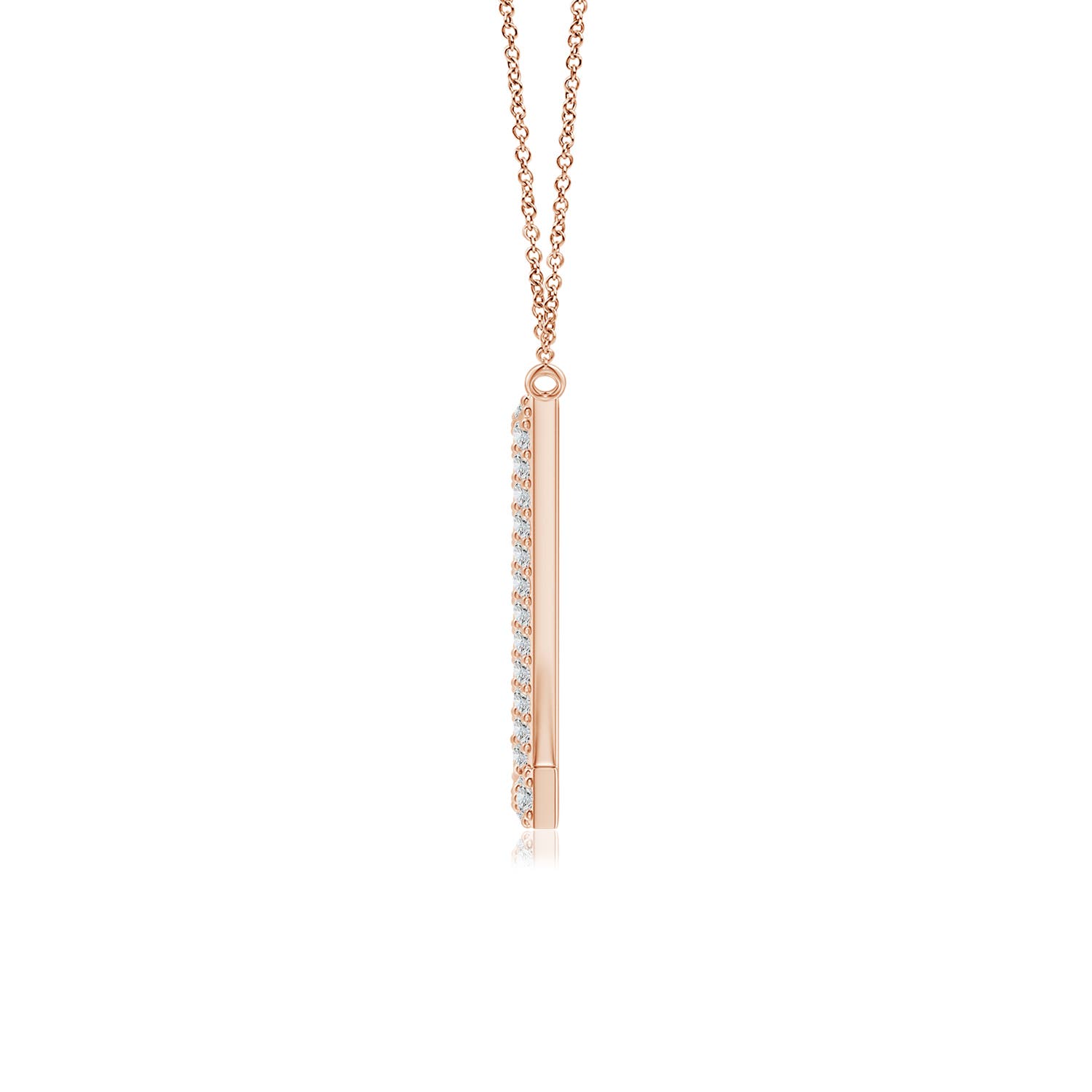 H, SI2 / 0.25 CT / 14 KT Rose Gold