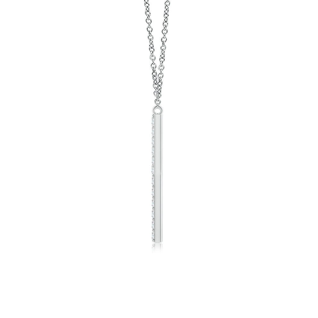 1.35mm GVS2 Modern Deco Diamond Capital "Y" Initial Pendant in P950 Platinum - side_1