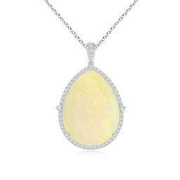 Opal Dangle Necklaces