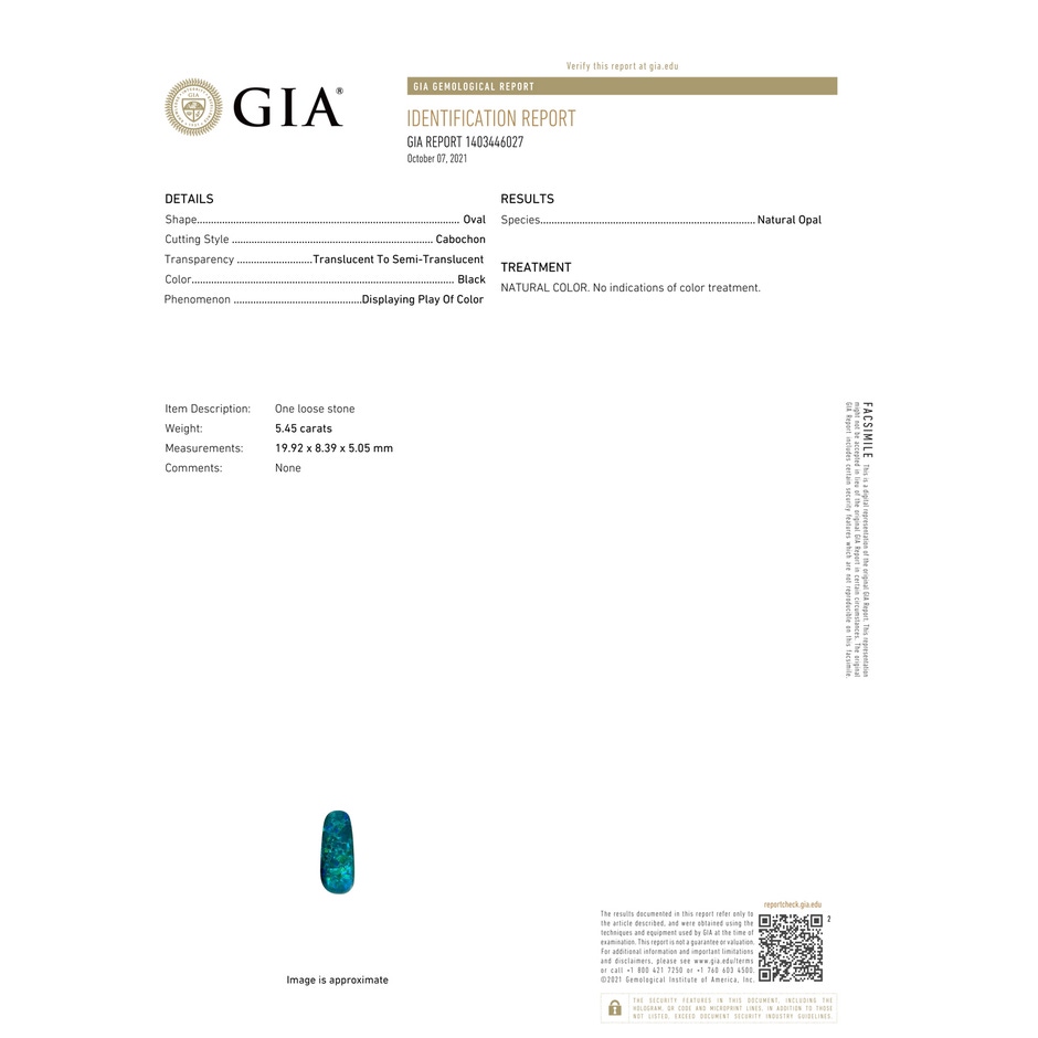 SP2302BKOP_H GIA_Certificate gia-cert