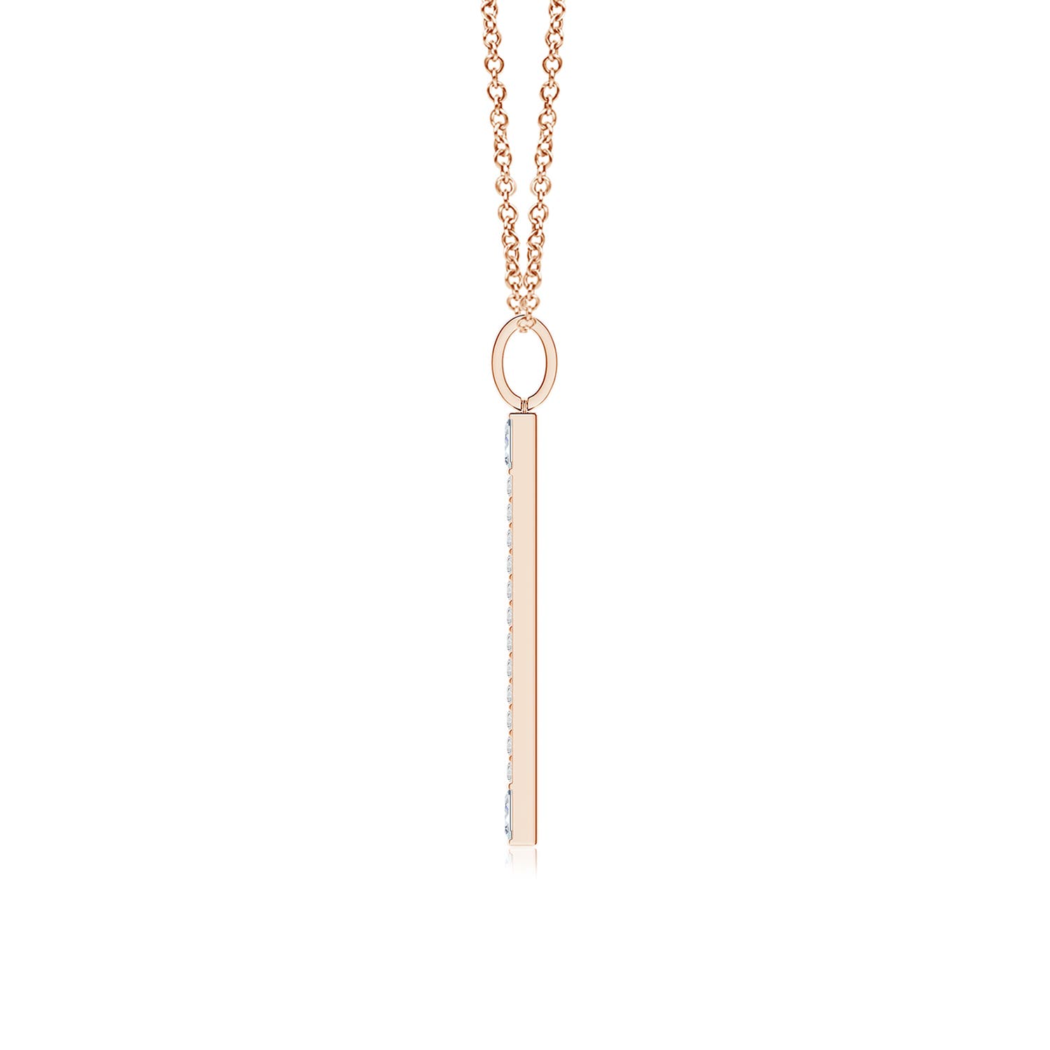 H, SI2 / 0.19 CT / 14 KT Rose Gold