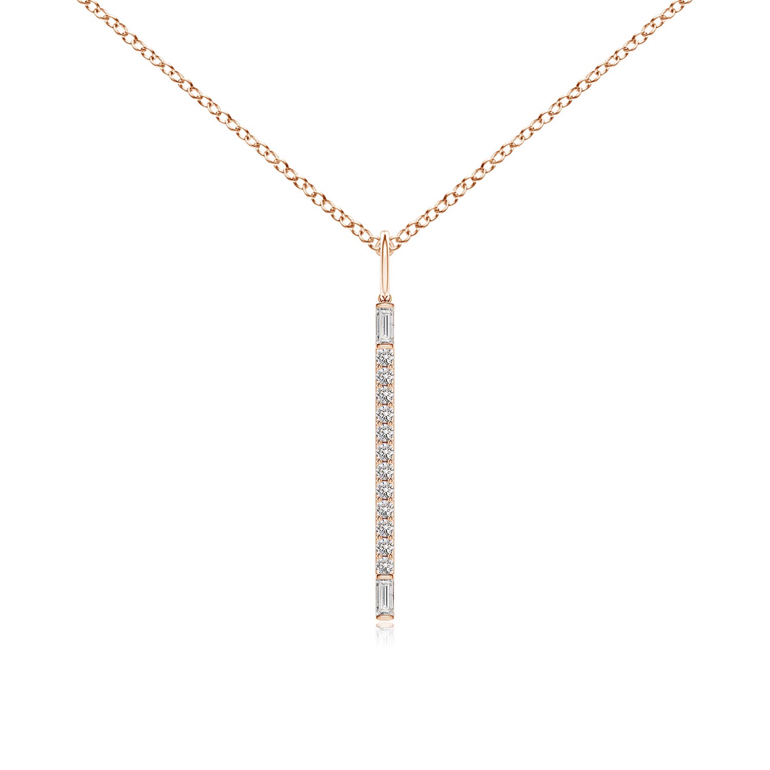 I-J, I1-I2 / 0.19 CT / 14 KT Rose Gold