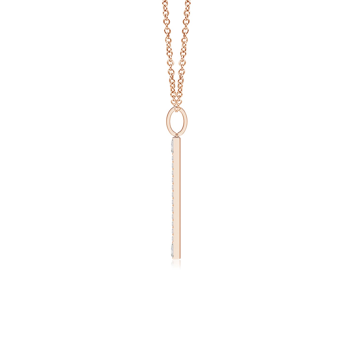 I-J, I1-I2 / 0.1 CT / 14 KT Rose Gold