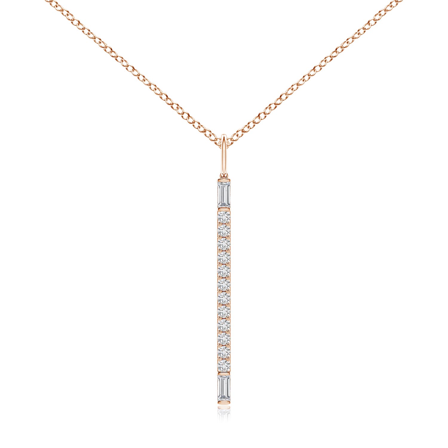 H, SI2 / 0.31 CT / 14 KT Rose Gold