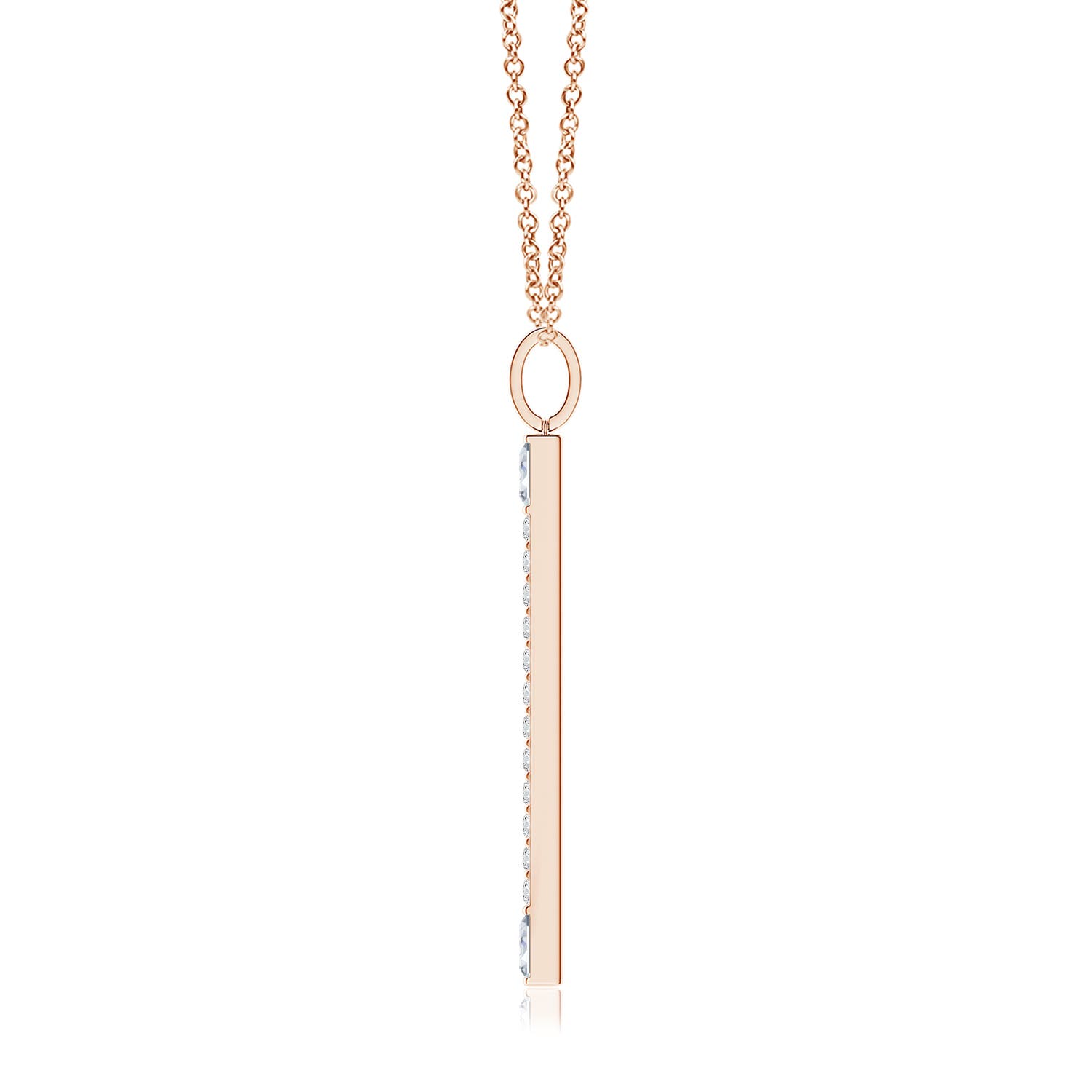 H, SI2 / 0.31 CT / 14 KT Rose Gold