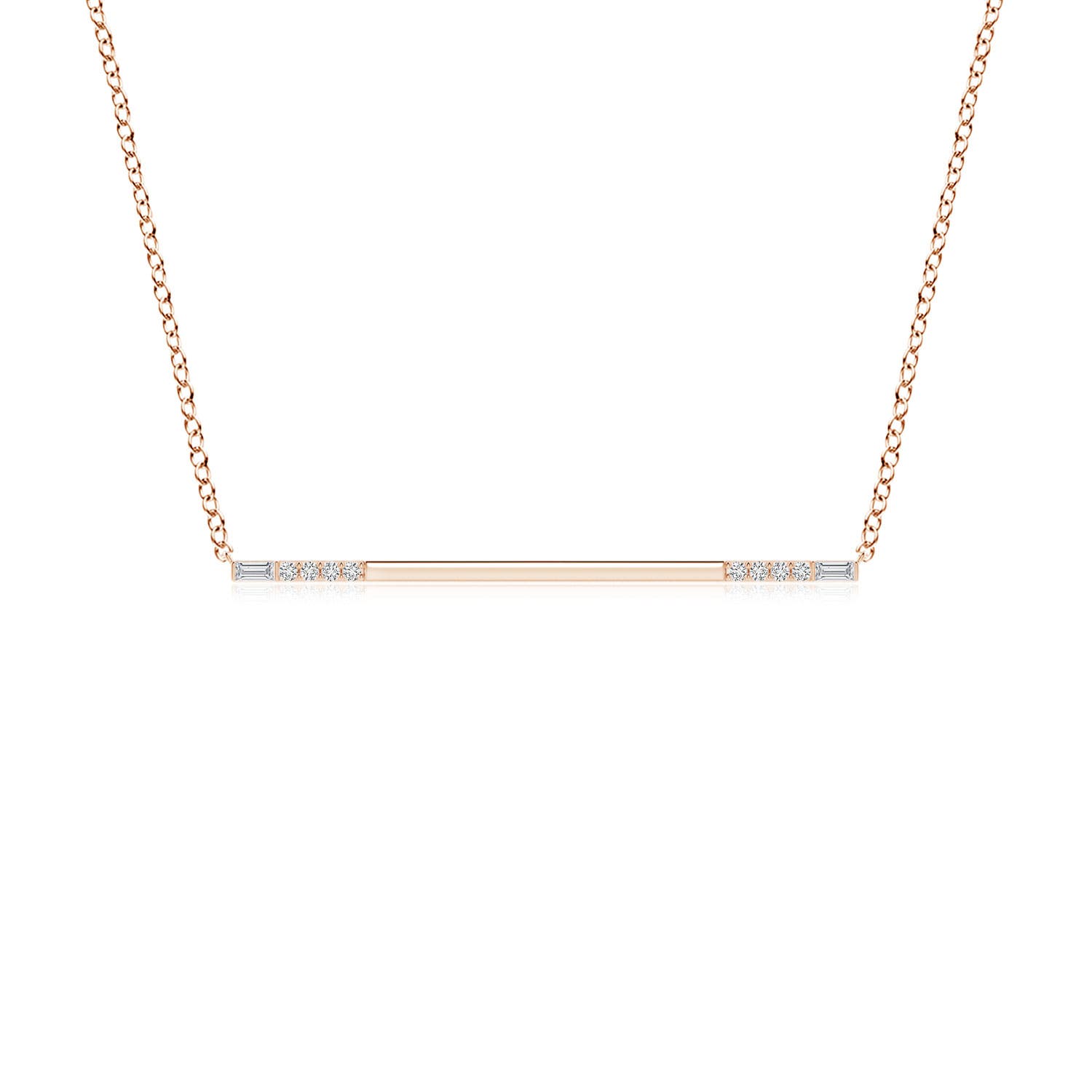 H, SI2 / 0.16 CT / 14 KT Rose Gold