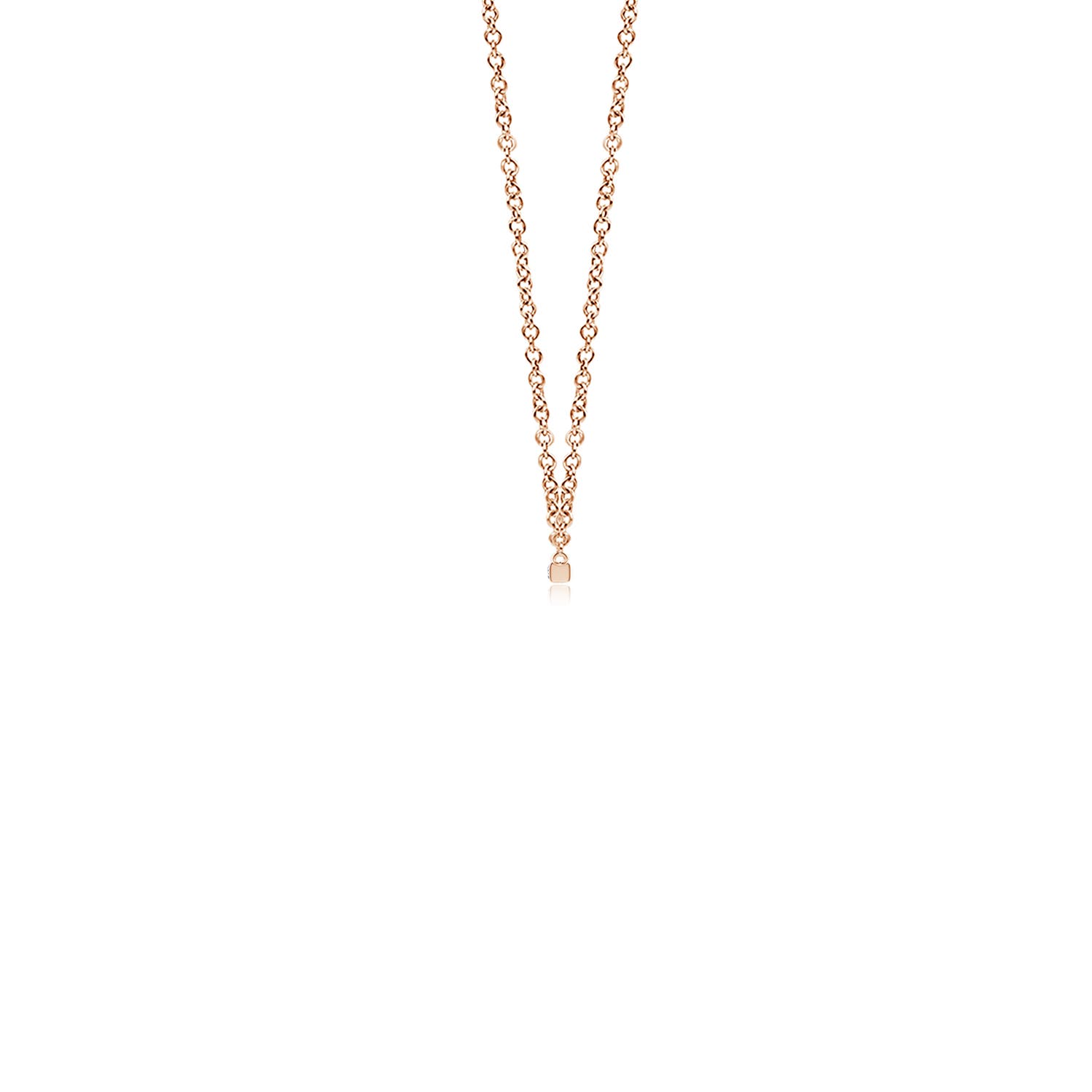 H, SI2 / 0.16 CT / 14 KT Rose Gold