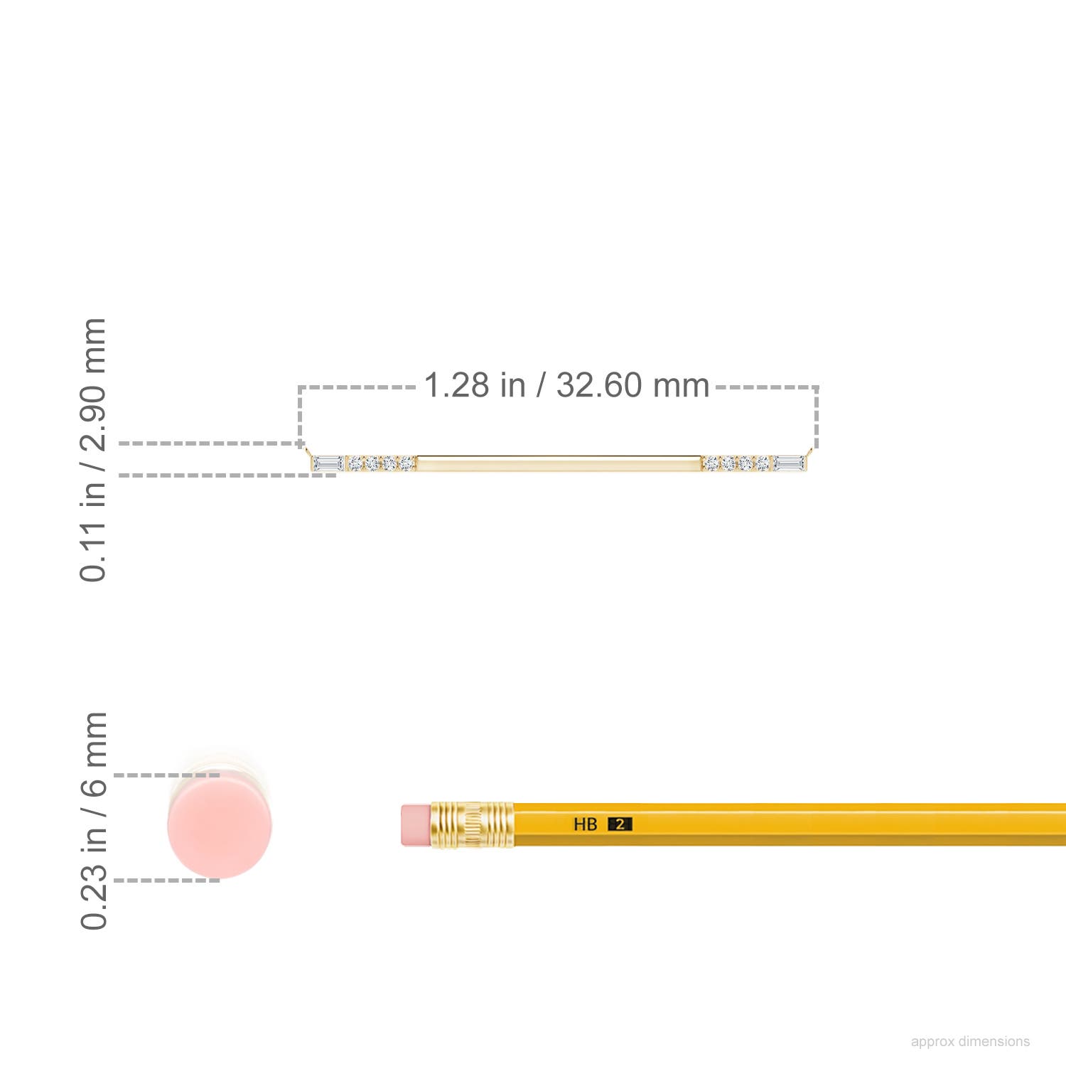 G, VS2 / 0.08 CT / 14 KT Yellow Gold