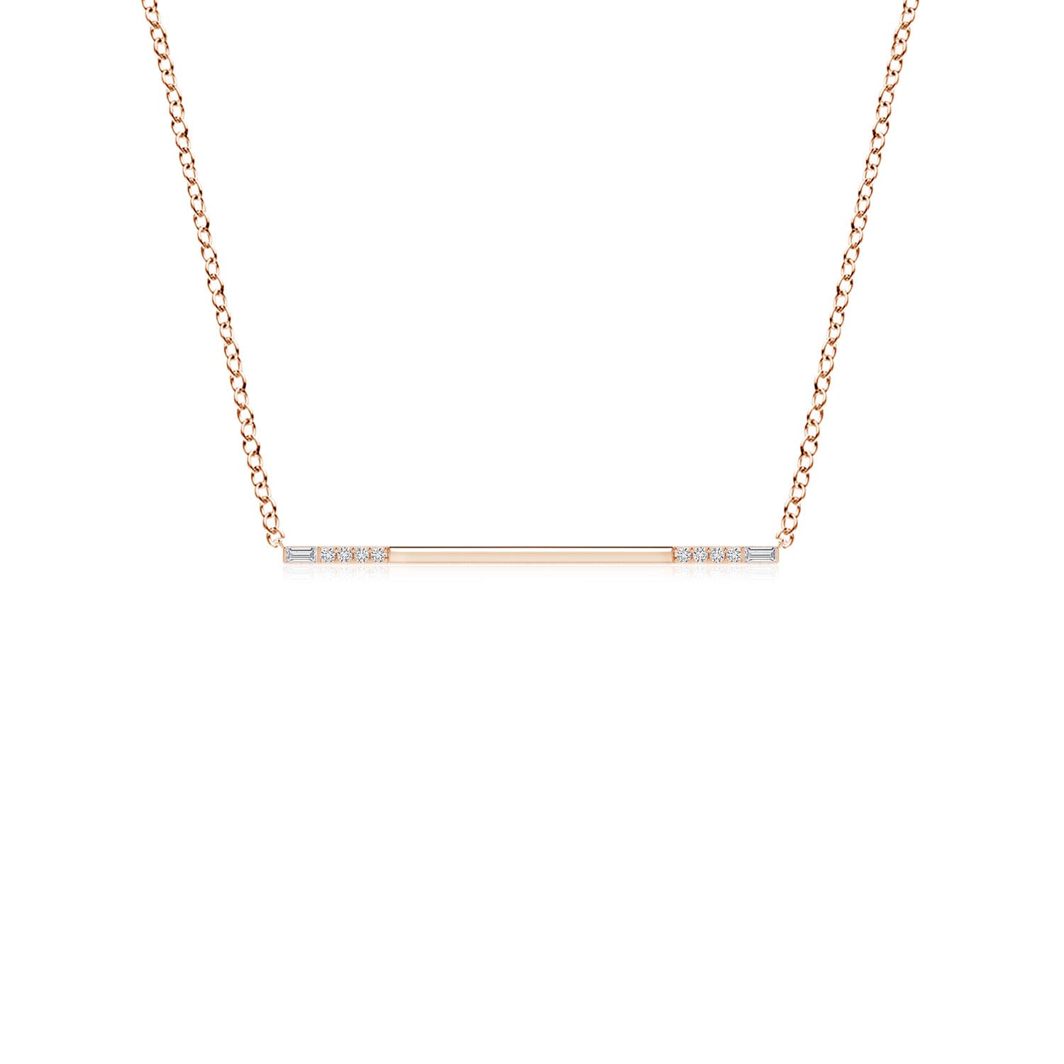 H, SI2 / 0.08 CT / 14 KT Rose Gold