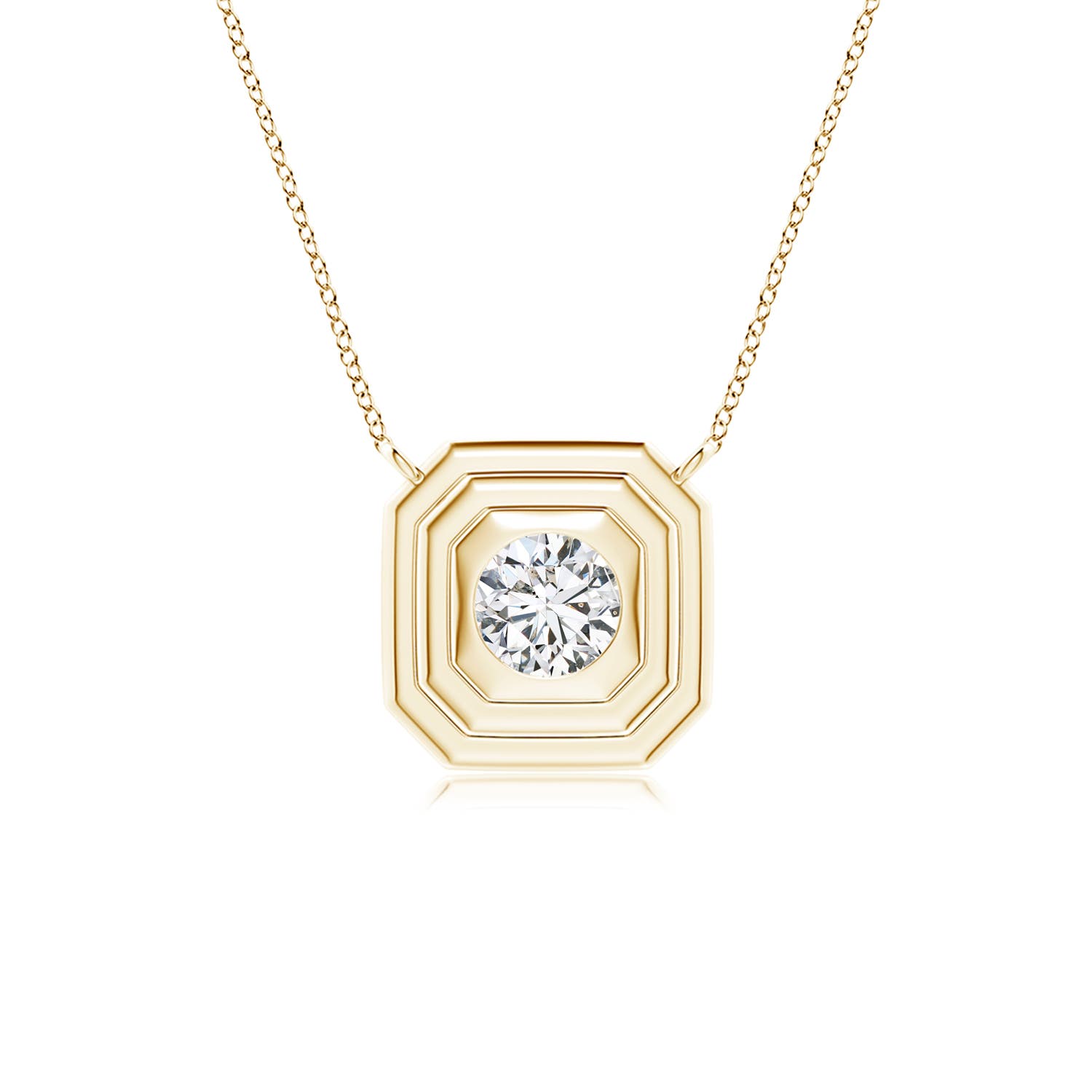 H, SI2 / 0.25 CT / 14 KT Yellow Gold