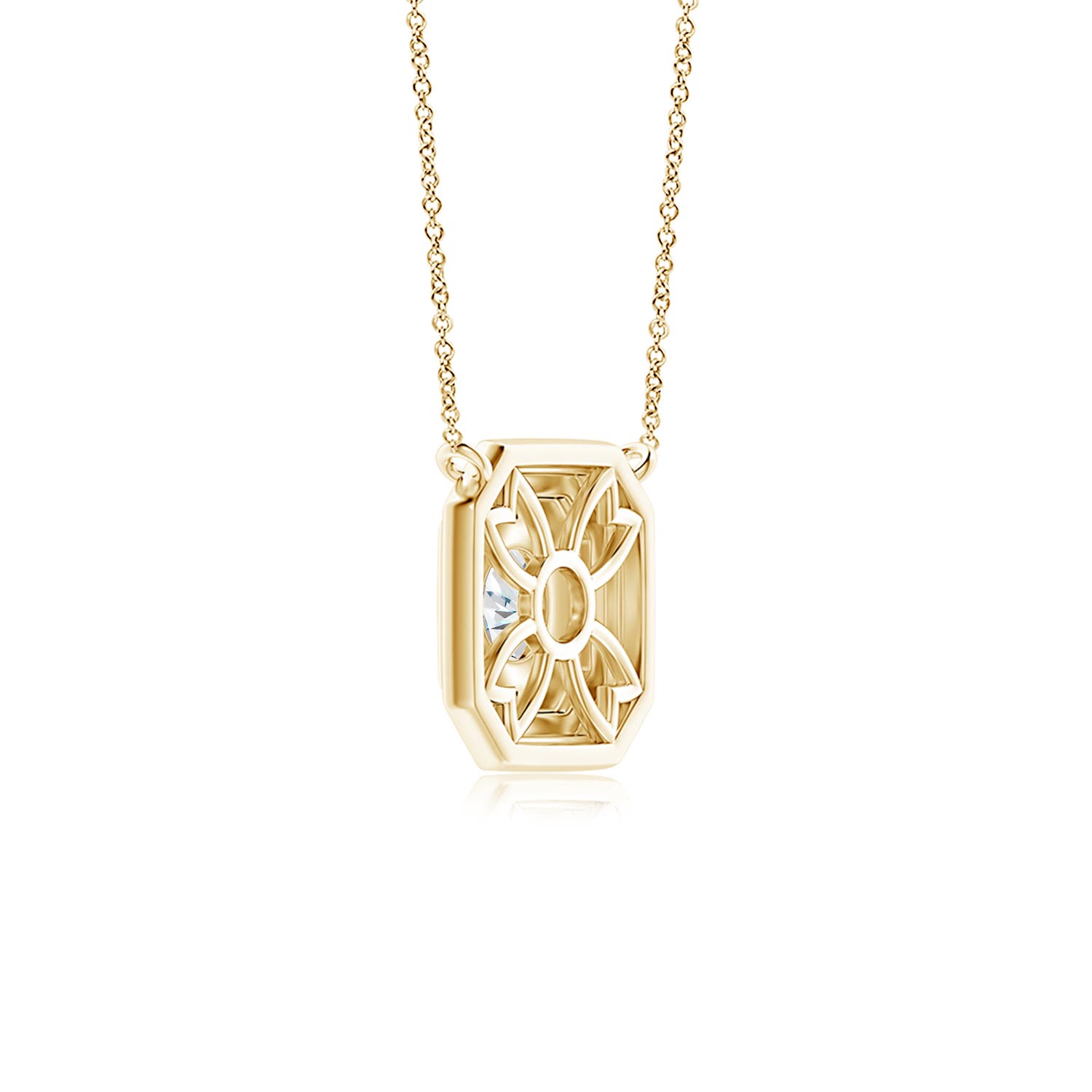 H, SI2 / 0.25 CT / 14 KT Yellow Gold