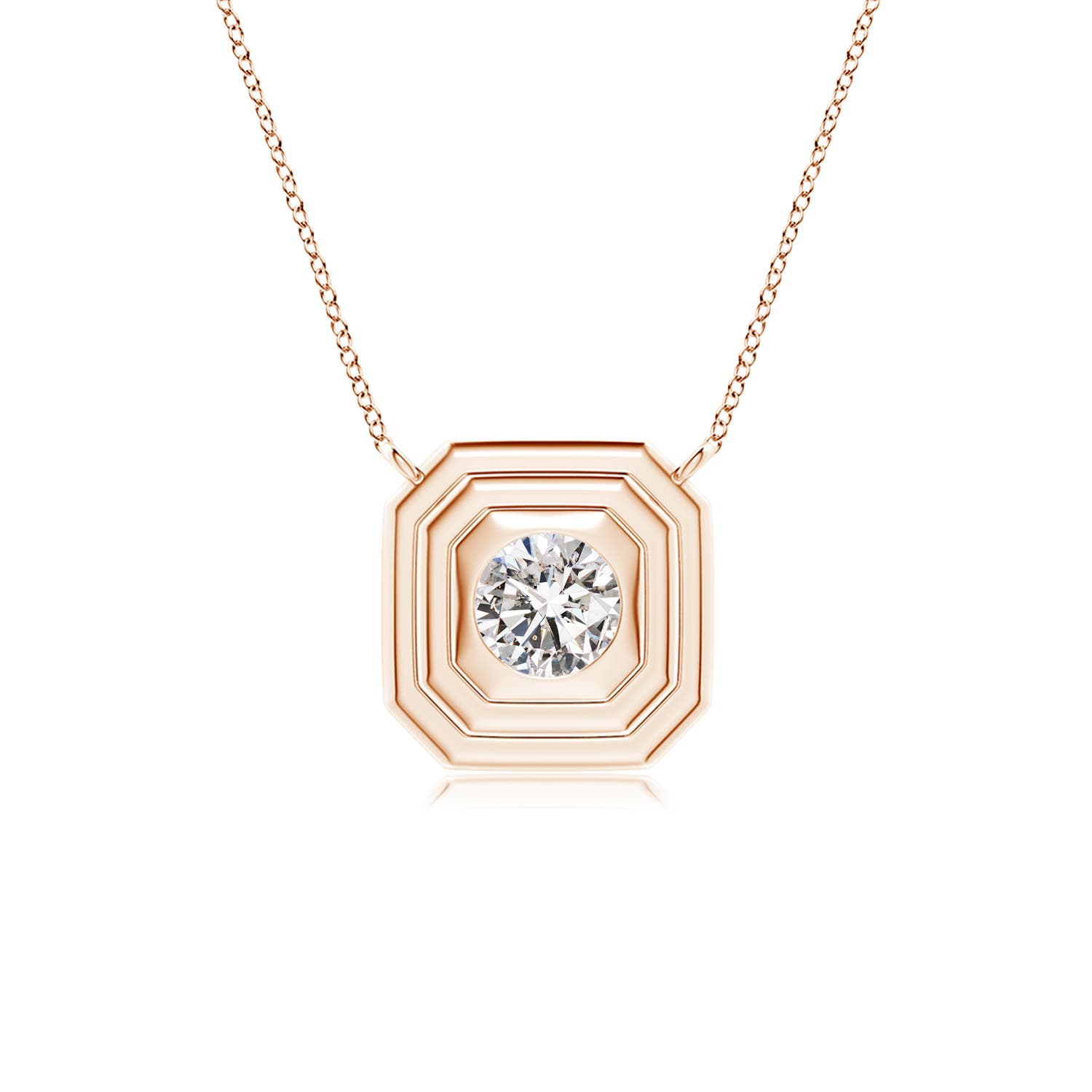 I-J, I1-I2 / 0.25 CT / 14 KT Rose Gold