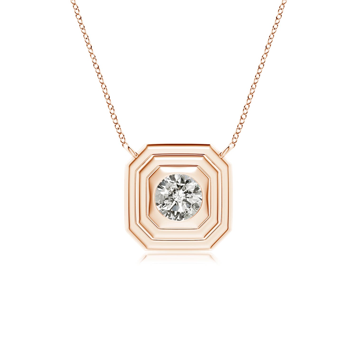 K, I3 / 0.25 CT / 14 KT Rose Gold