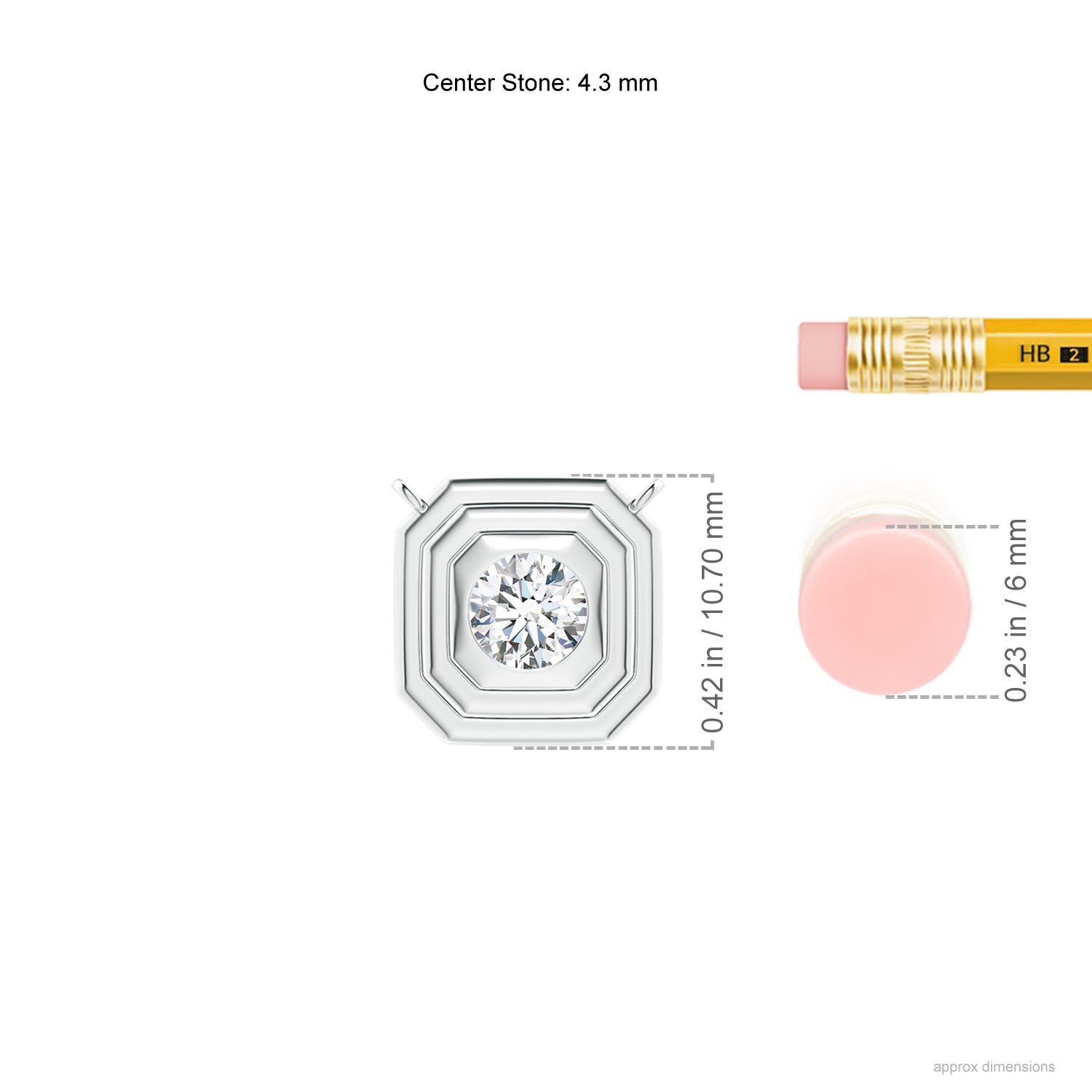 G, VS2 / 0.32 CT / 14 KT White Gold