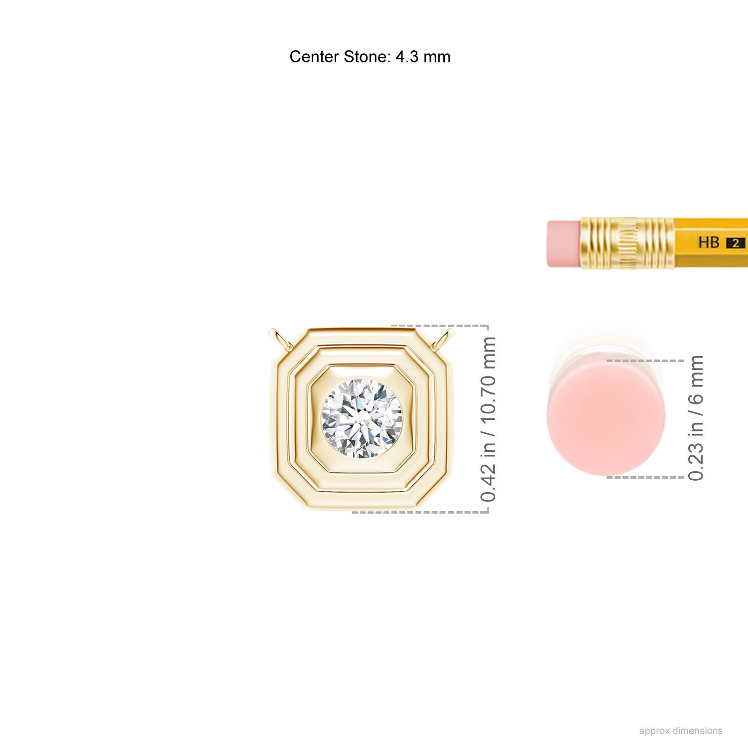 G, VS2 / 0.32 CT / 14 KT Yellow Gold