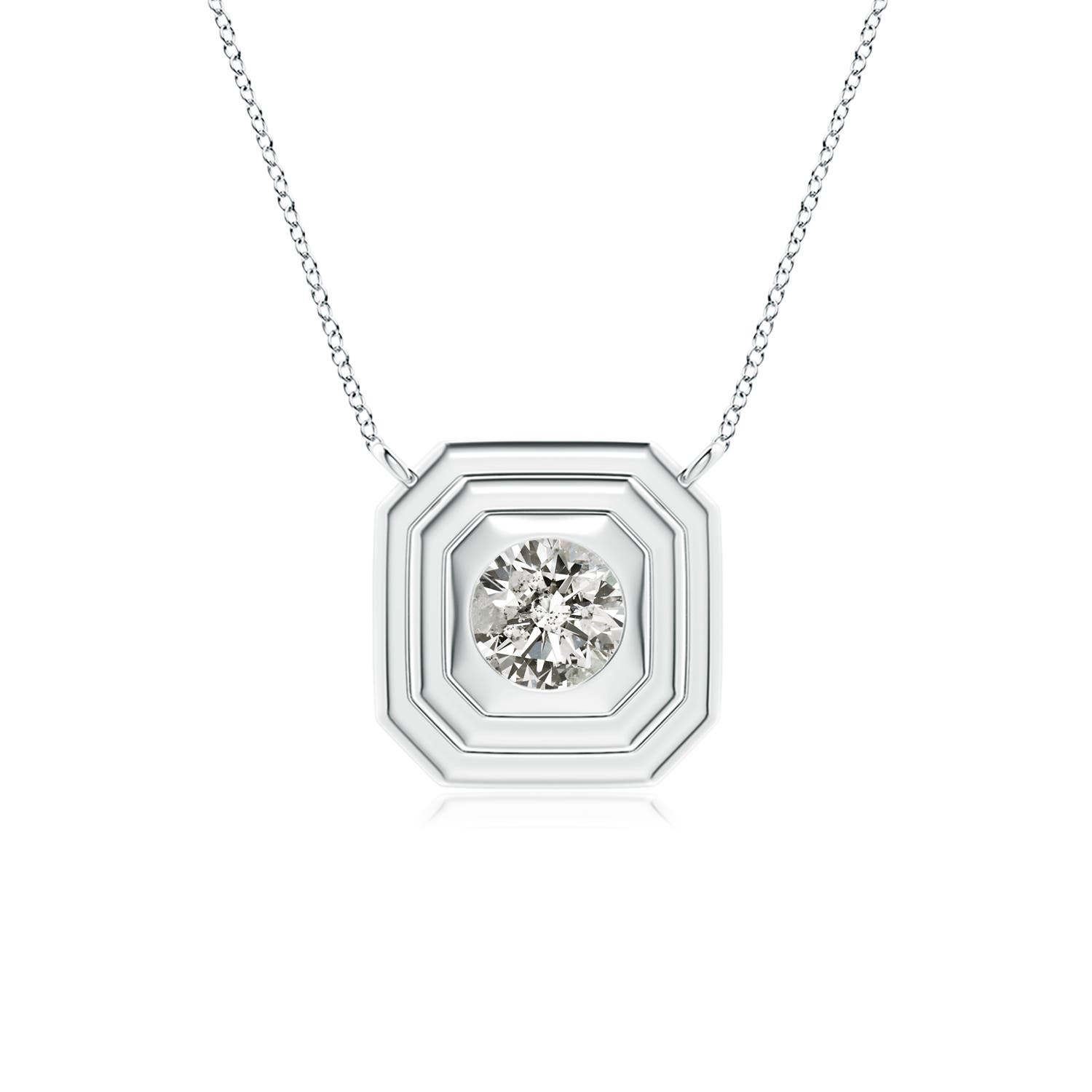 K, I3 / 0.32 CT / 14 KT White Gold