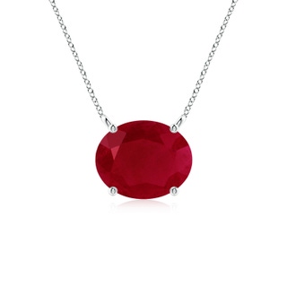 Oval AA Ruby