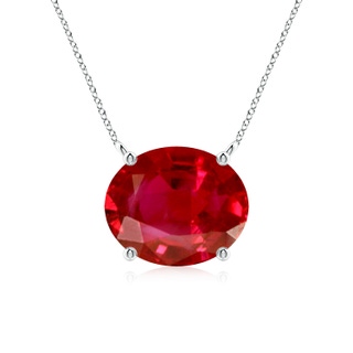 Oval AAA Ruby