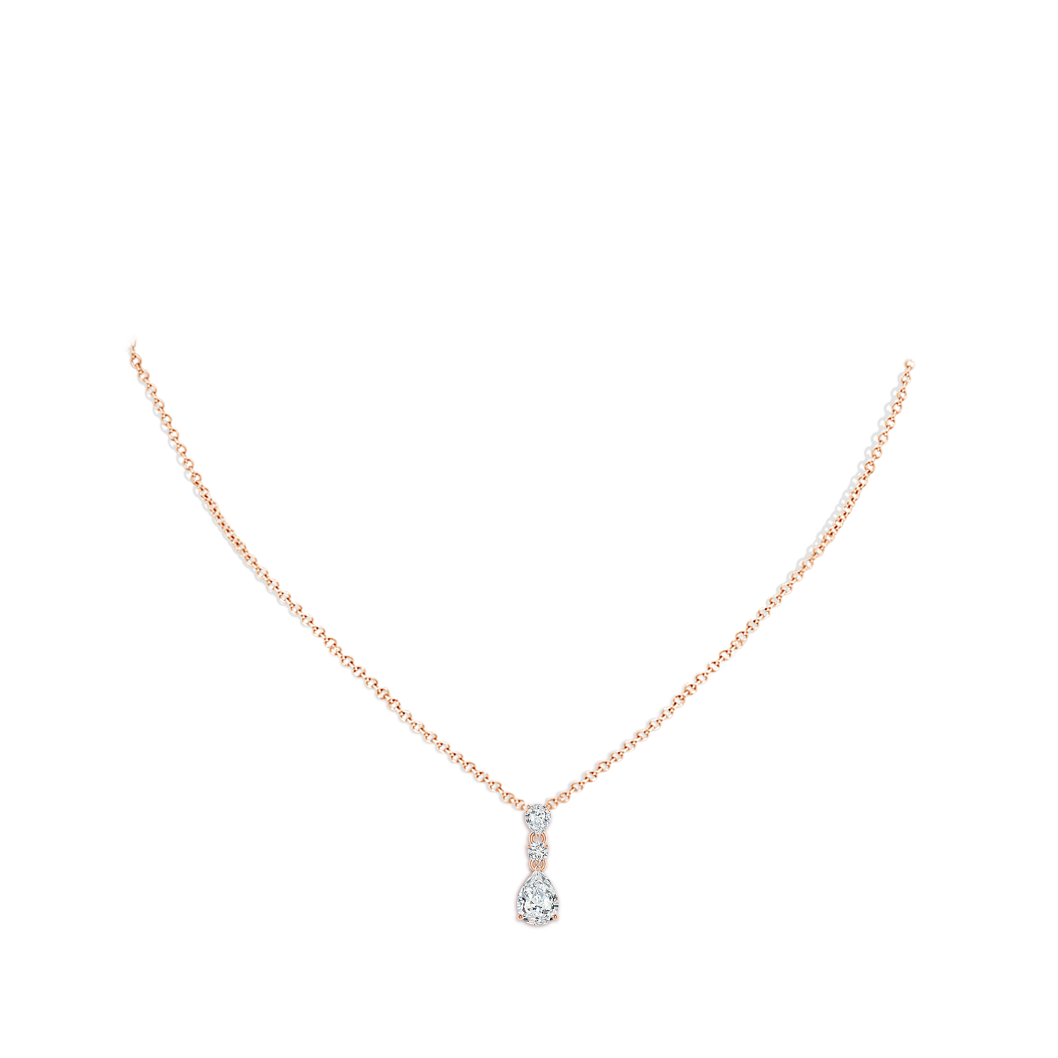 H, SI2 / 0.93 CT / 14 KT Rose Gold