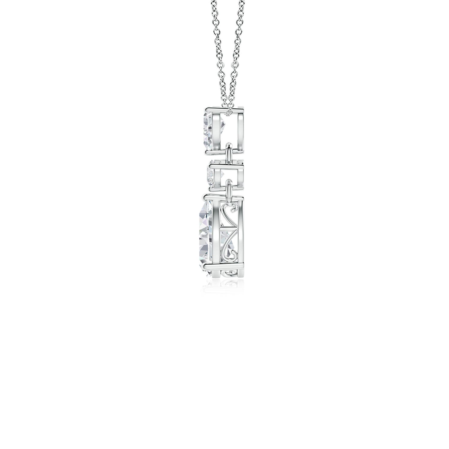H, SI2 / 0.93 CT / 14 KT White Gold