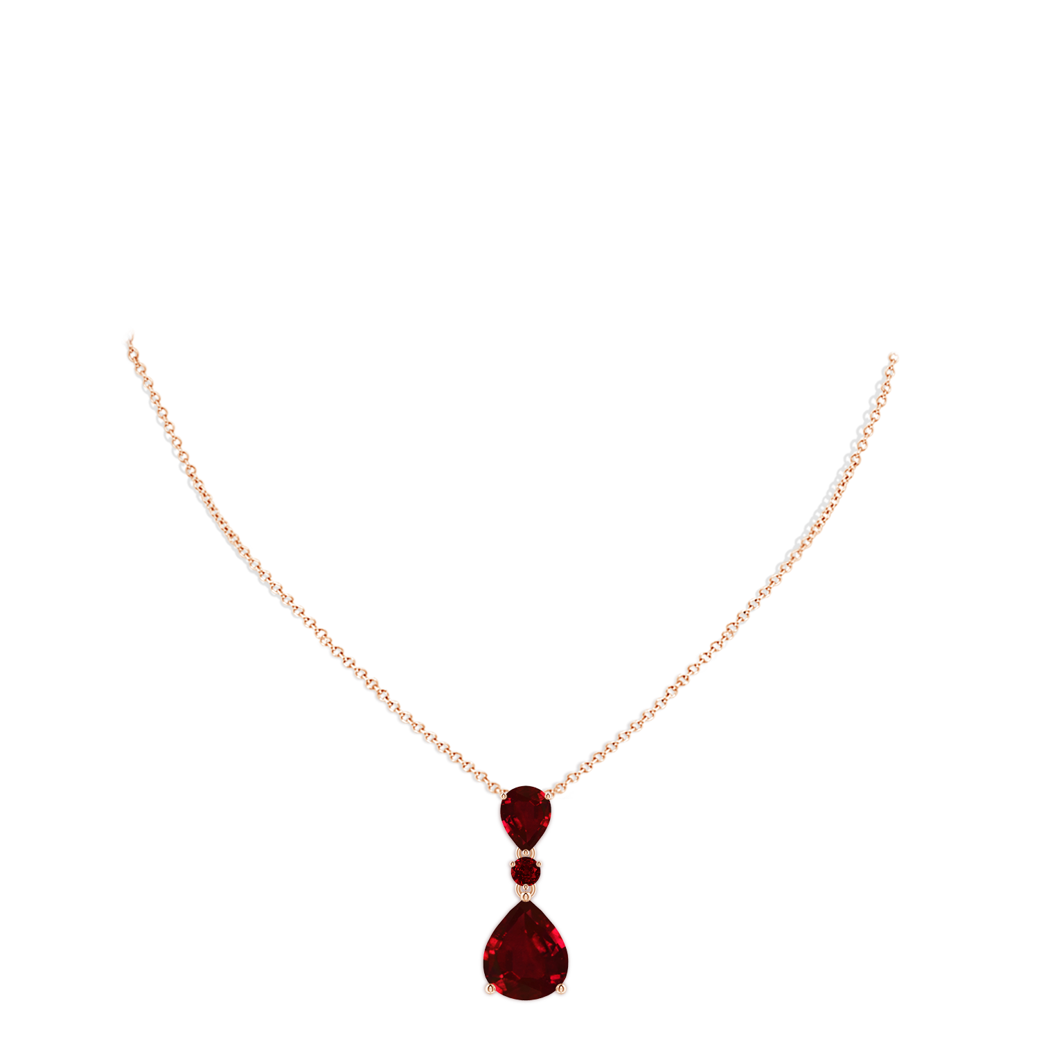 AAAA - Ruby / 6.38 CT / 14 KT Rose Gold