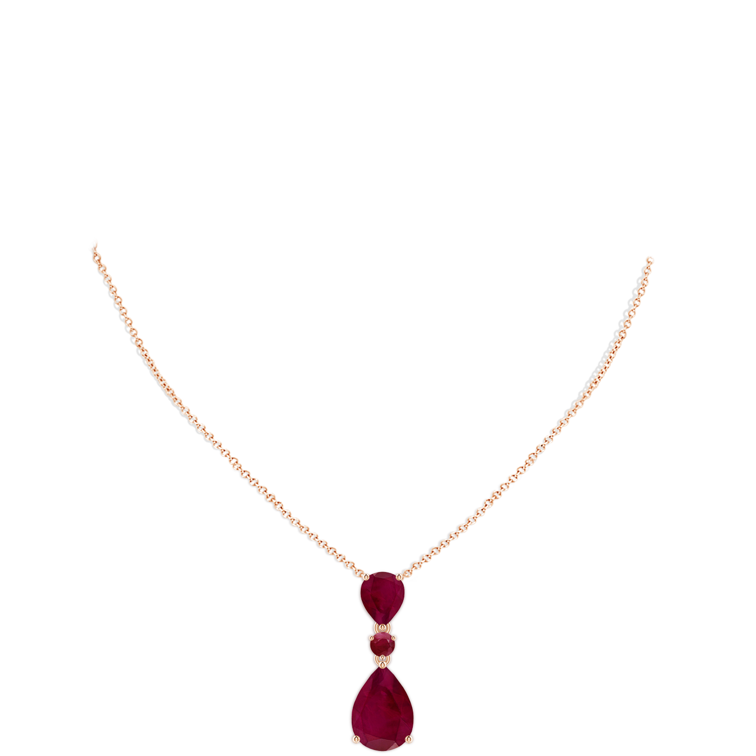 A - Ruby / 10.14 CT / 14 KT Rose Gold