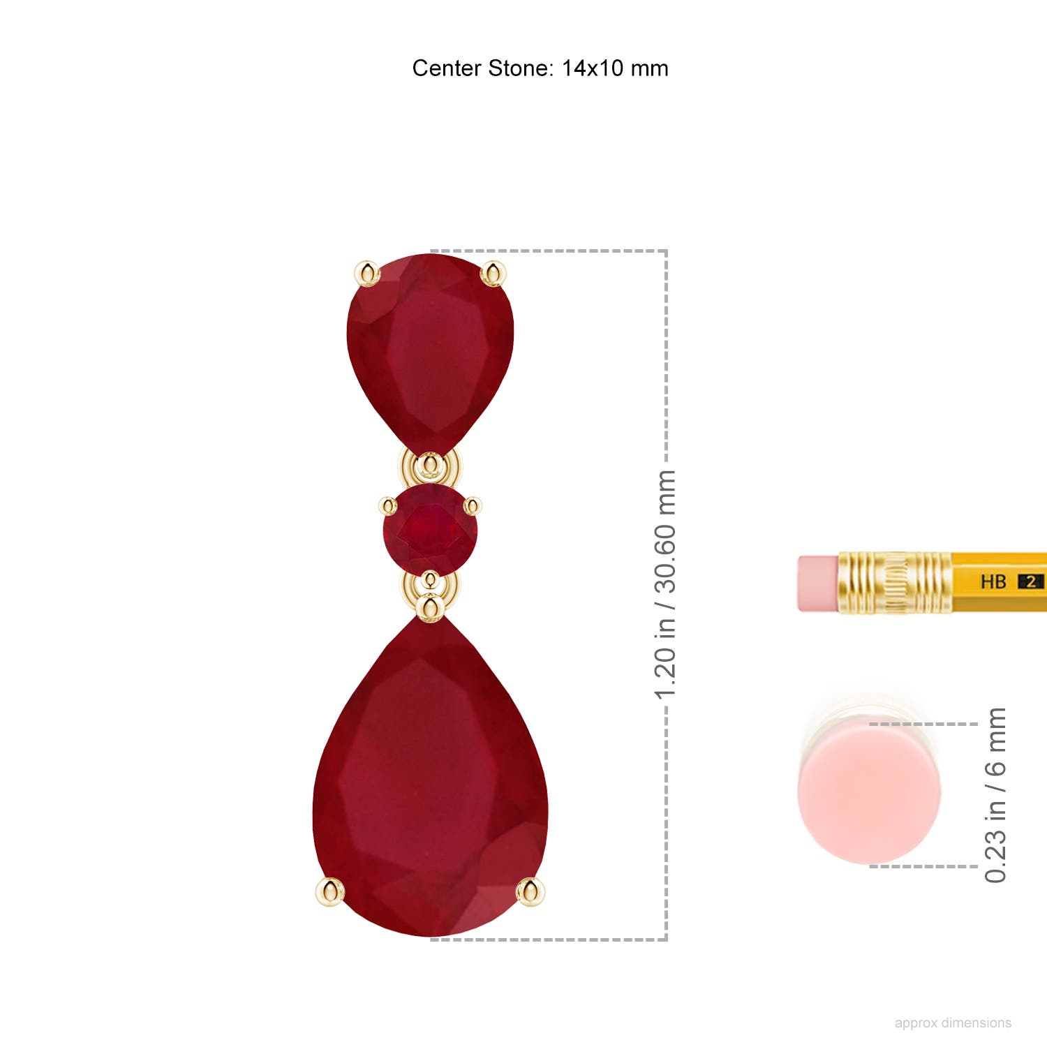 AA - Ruby / 10.14 CT / 14 KT Yellow Gold