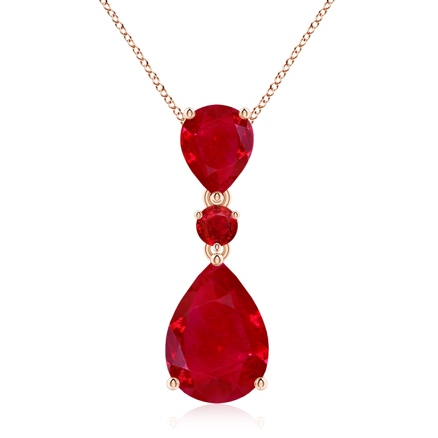 AAA - Ruby / 10.14 CT / 14 KT Rose Gold